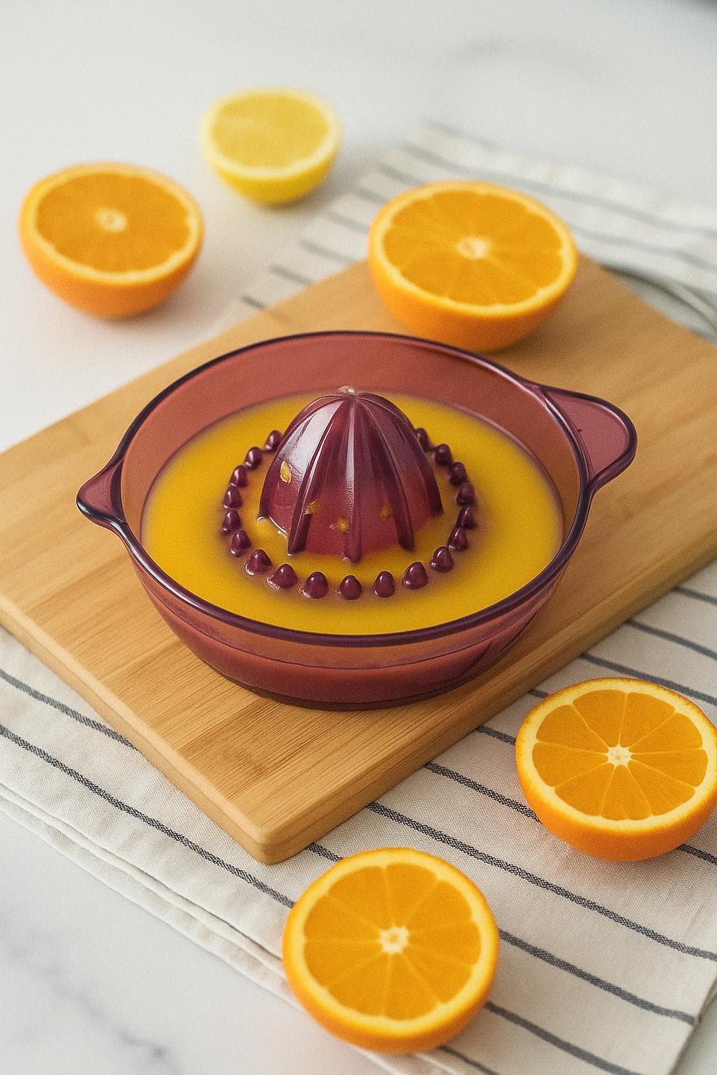 EW's Kitchenware Akrilik Mürdüm Narenciye Sıkacağı Limon Portakal Kırılmaz BPA İçermez 3