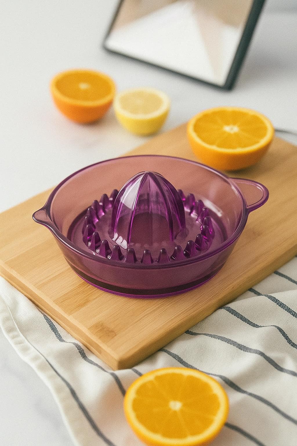 EW's Kitchenware Akrilik Mürdüm Narenciye Sıkacağı Limon Portakal Kırılmaz BPA İçermez 4
