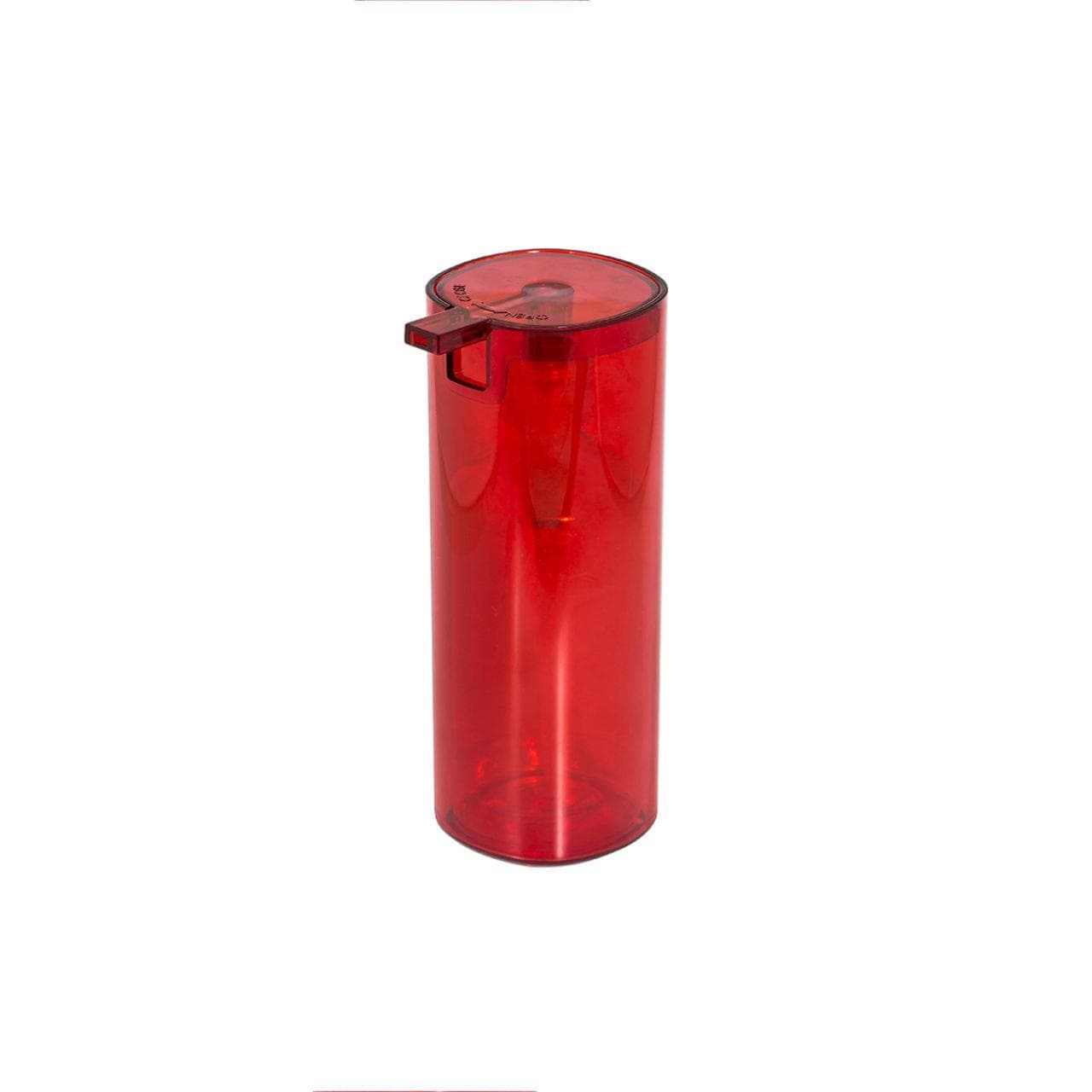 Kırmızı Akrilik Sıvı Sabunluk 250 ml - Modern Banyo Aksesuarı 3