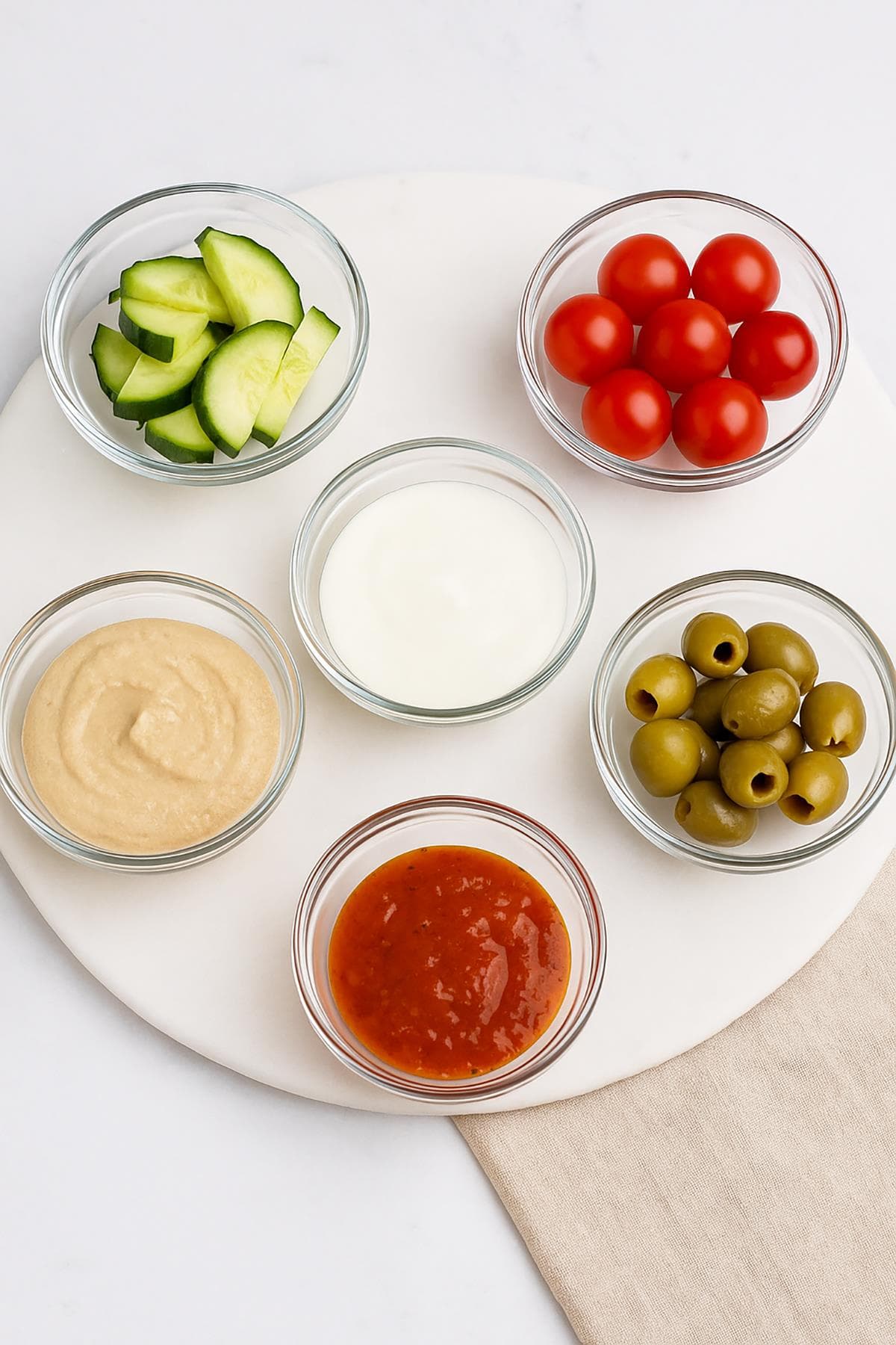 Cam Kase Seti 6’lı 155 ml