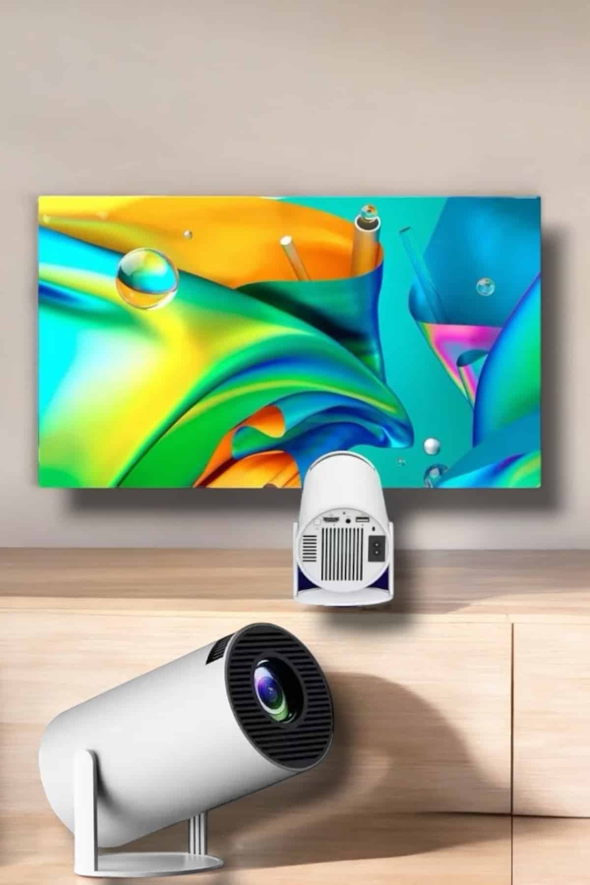 HDMI ve Full HD Teknolojili 160 ANSI Lümen Kablosuz Projeksiyon 3