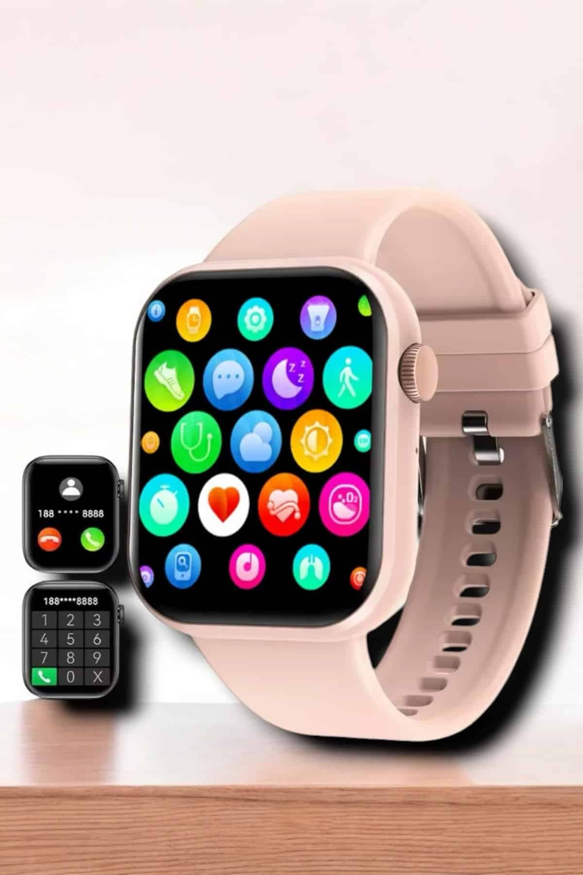 Akıllı Saat 44mm Çelik Kasa, OLED Ekran ve Gelişmiş Sağlık Takibi 4