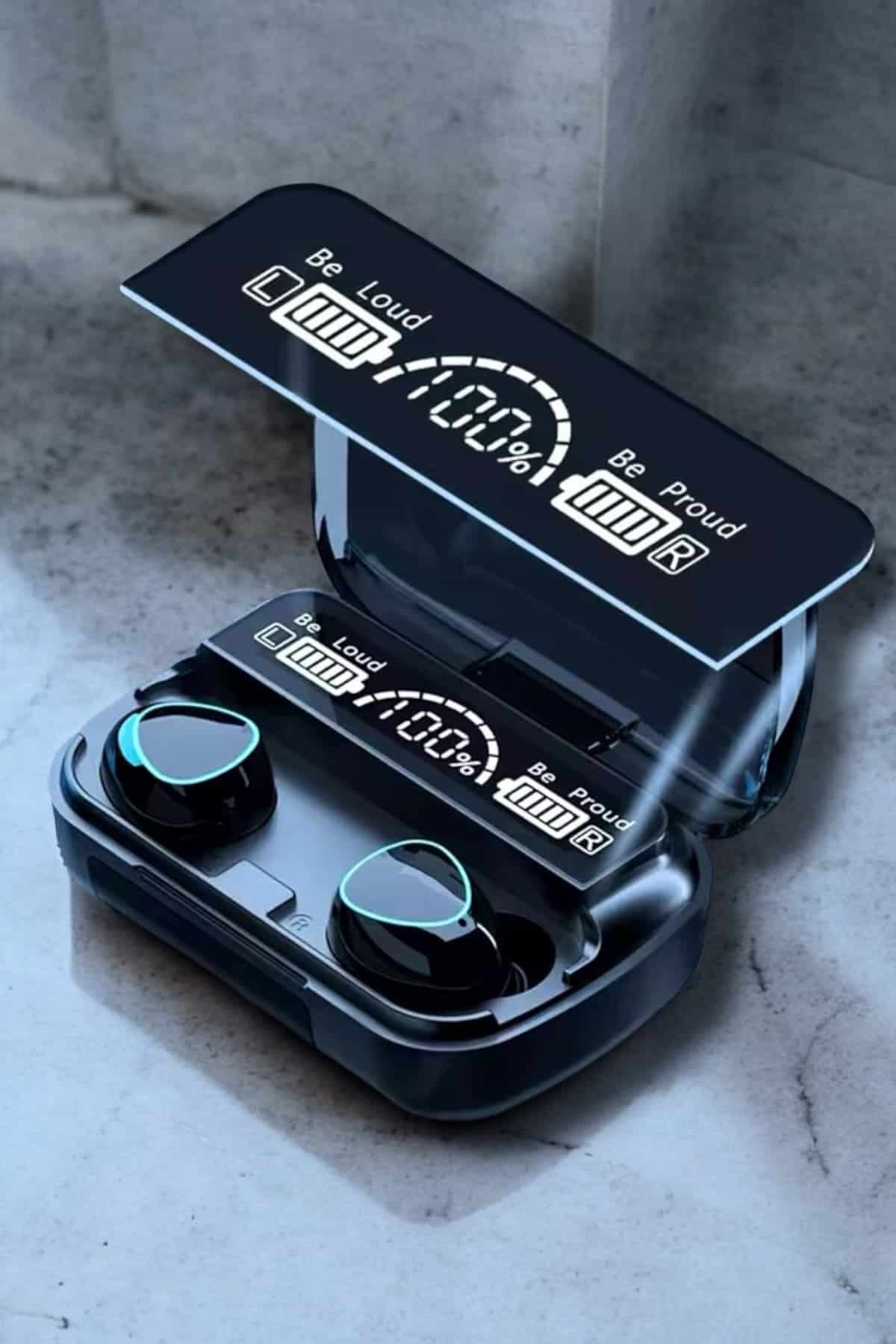 Bluetooth Bağlantılı Suya Dayanıklı, Uzun Pil Ömürlü Kablosuz Kulaklık 6