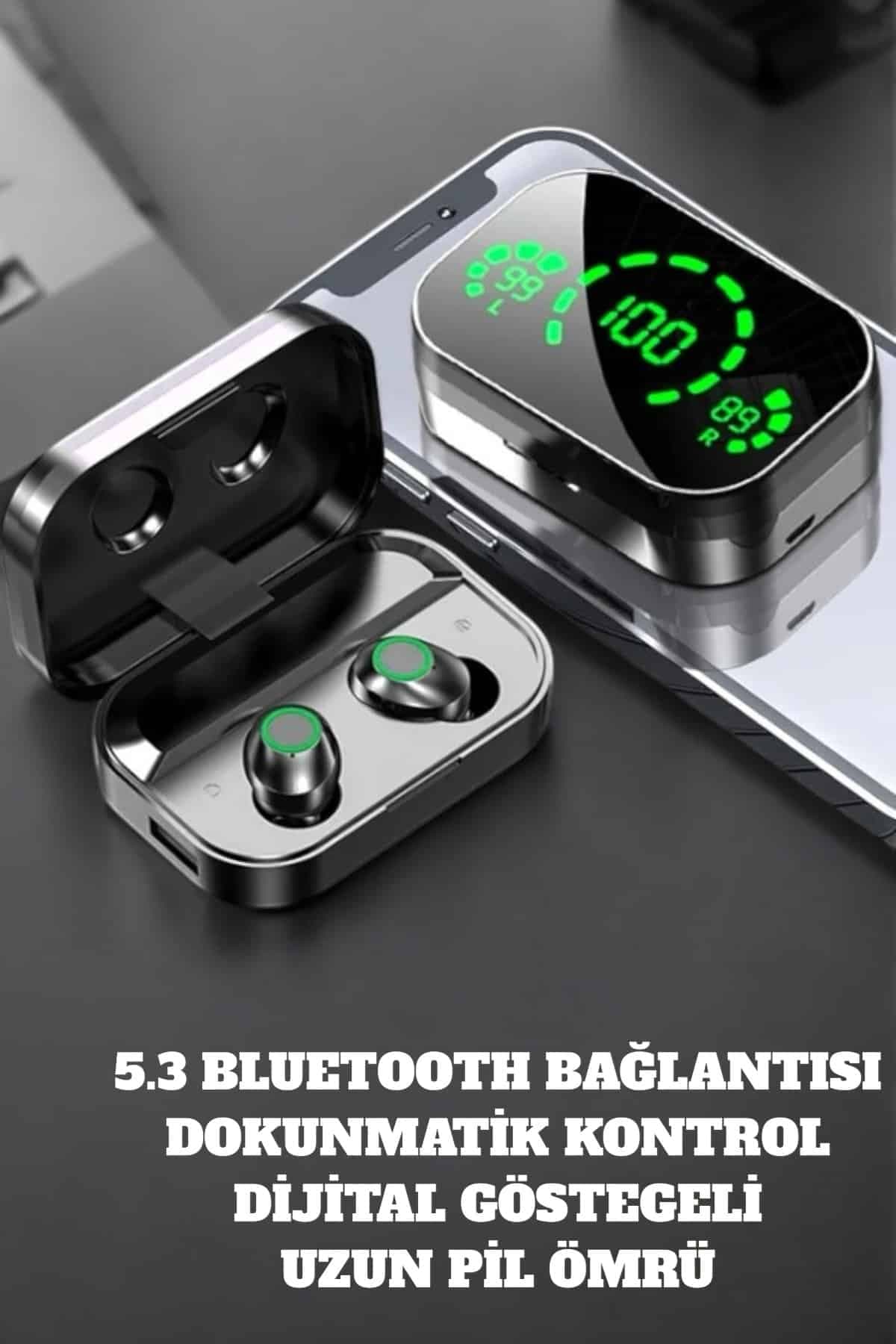 Bluetooth Kulaklık Aktif Gürültü Engelleme ve Uzun Pil Ömrü 5