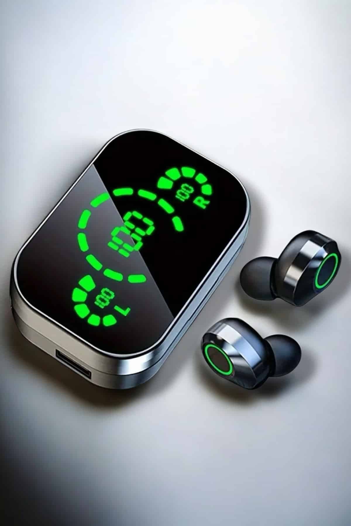 Bluetooth Kulaklık Çift Telefon Desteği ve Suya Dayanıklı Powerbankli 3