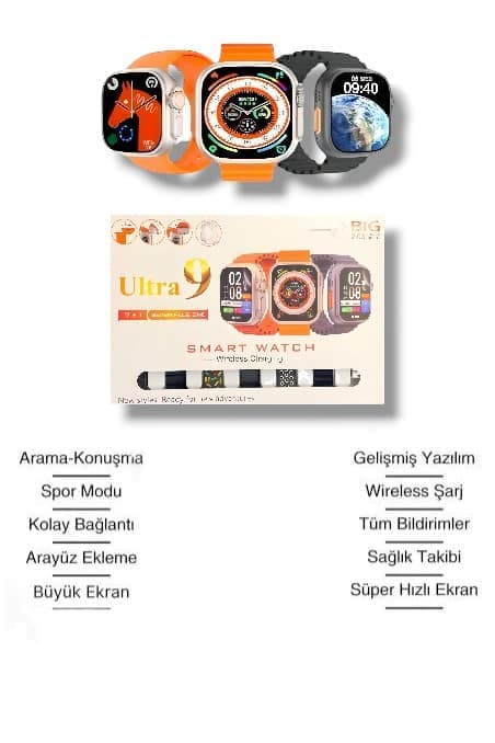Akıllı Saat Bluetooth Araması, Spor Modları ve Sağlık İzleme ile Hayatınızı Kolaylaştıran Akıllı Saat 3