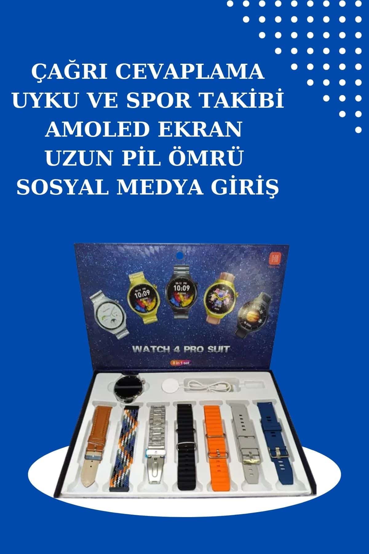 2025 Model Akıllı Saat ve 2.Nesil TWS Bluetooth Kulaklık Yüksek Ses Kaliteli 3