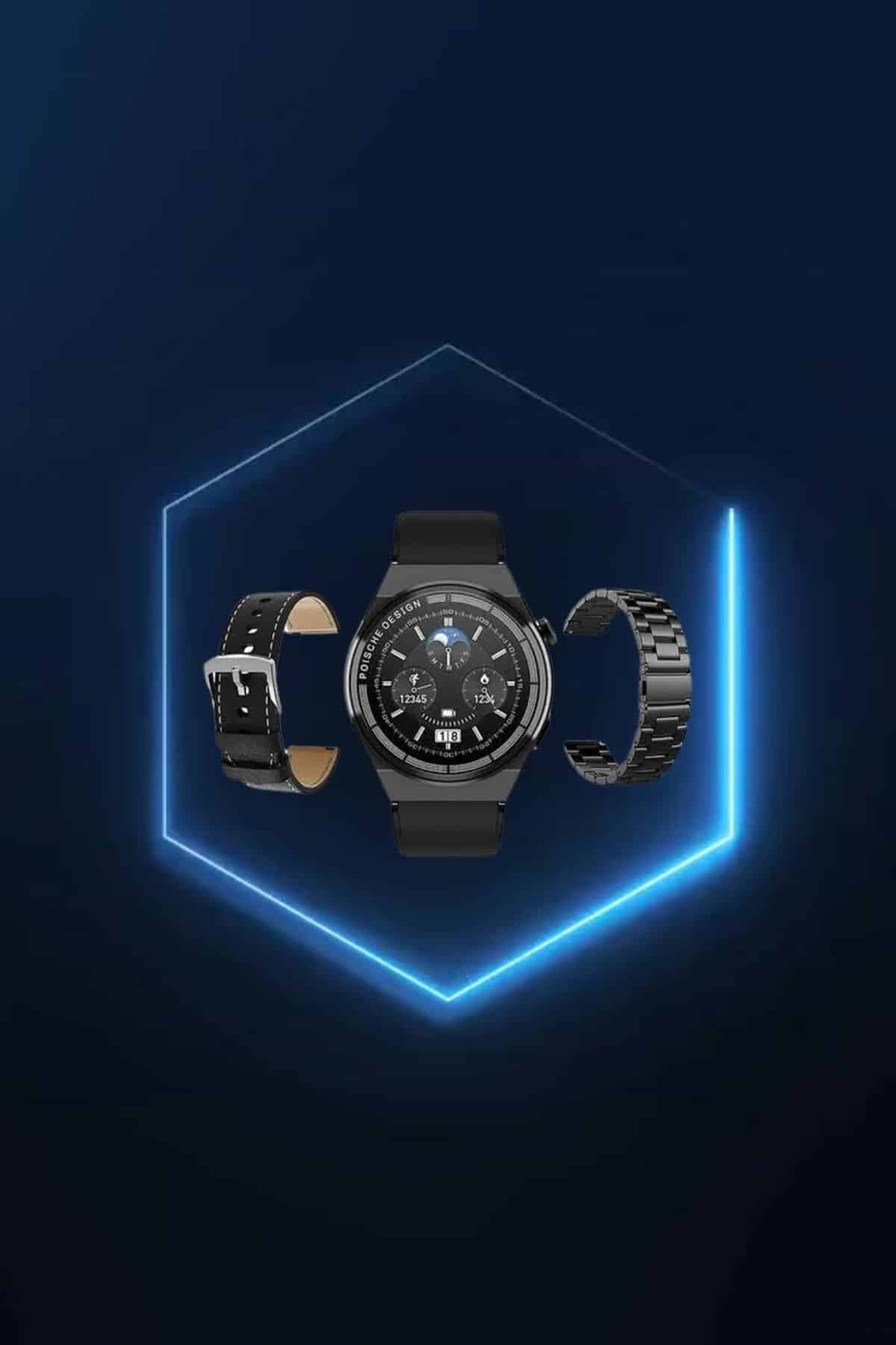 ANC Özellikli Bluetooth Kulaklık ve Amoled Ekran Akıllı Saat Uyku ve Sağlık Takibi Nabız Ölçer 4