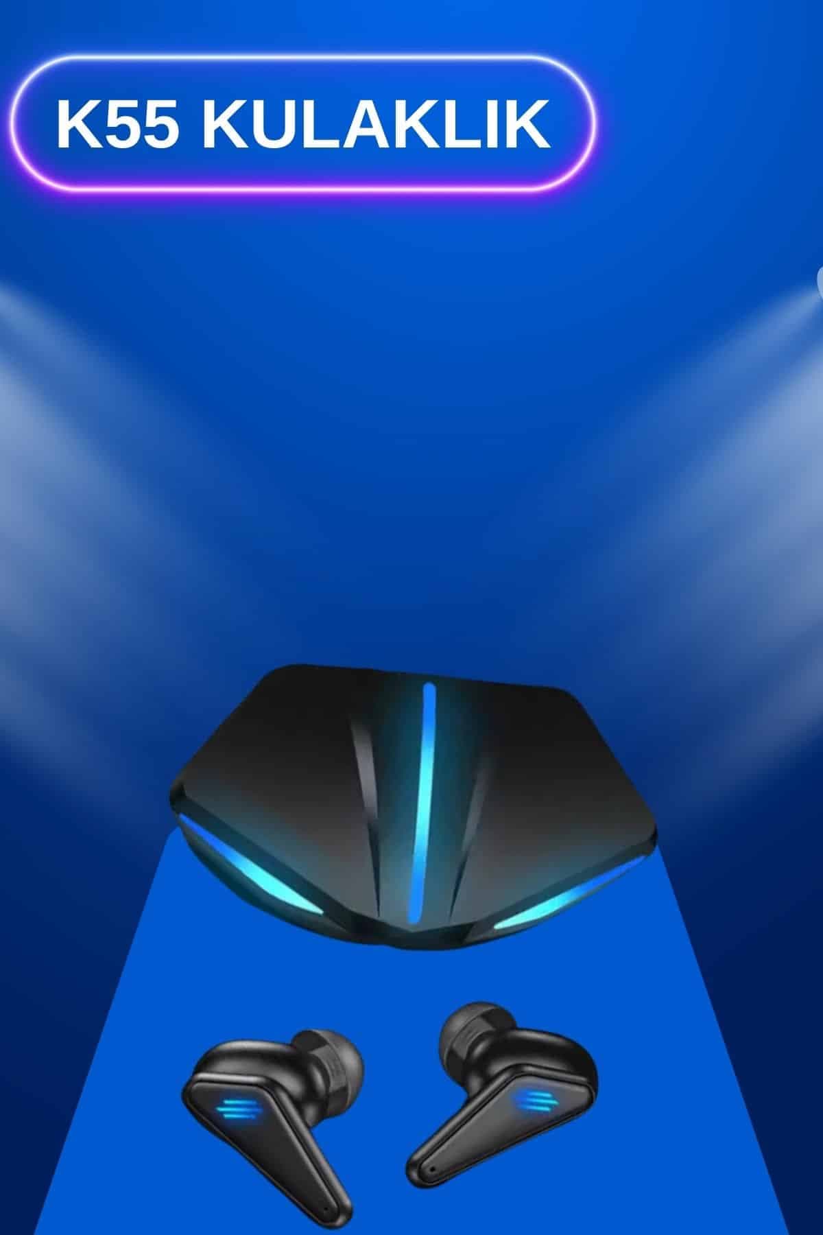 Kadın Akıllı Saat ve Kablosuz Bluetooth Kulaklık Seti - ANC Özellikli Gamer Kulaklık 3