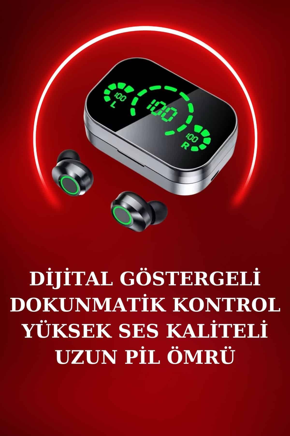 Yeni Model Akıllı Saat ve Ucuz Kaliteli Bluetooth Kulaklık Amoled Ekran Aynalı 5