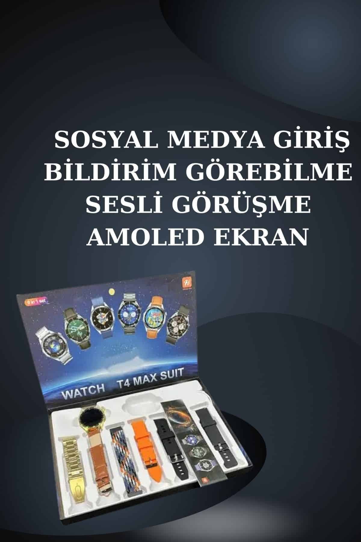 2025 Model Akıllı Saat ve Yeni Nesil Pro Bluetooth Kulaklık ANC Özelliği 5