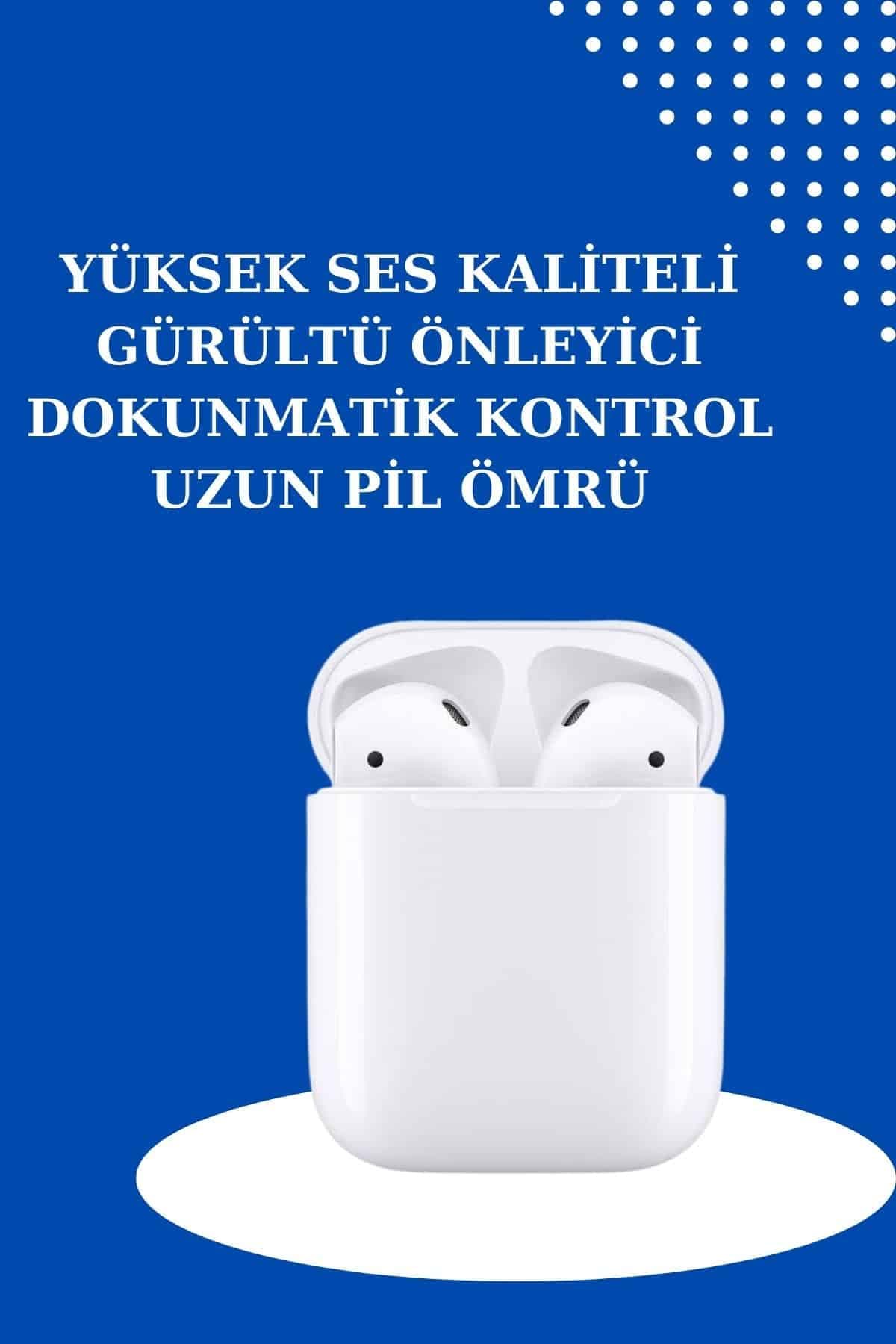 2025 Model Akıllı Saat ve 2.Nesil TWS Bluetooth Kulaklık Yüksek Ses Kaliteli 5