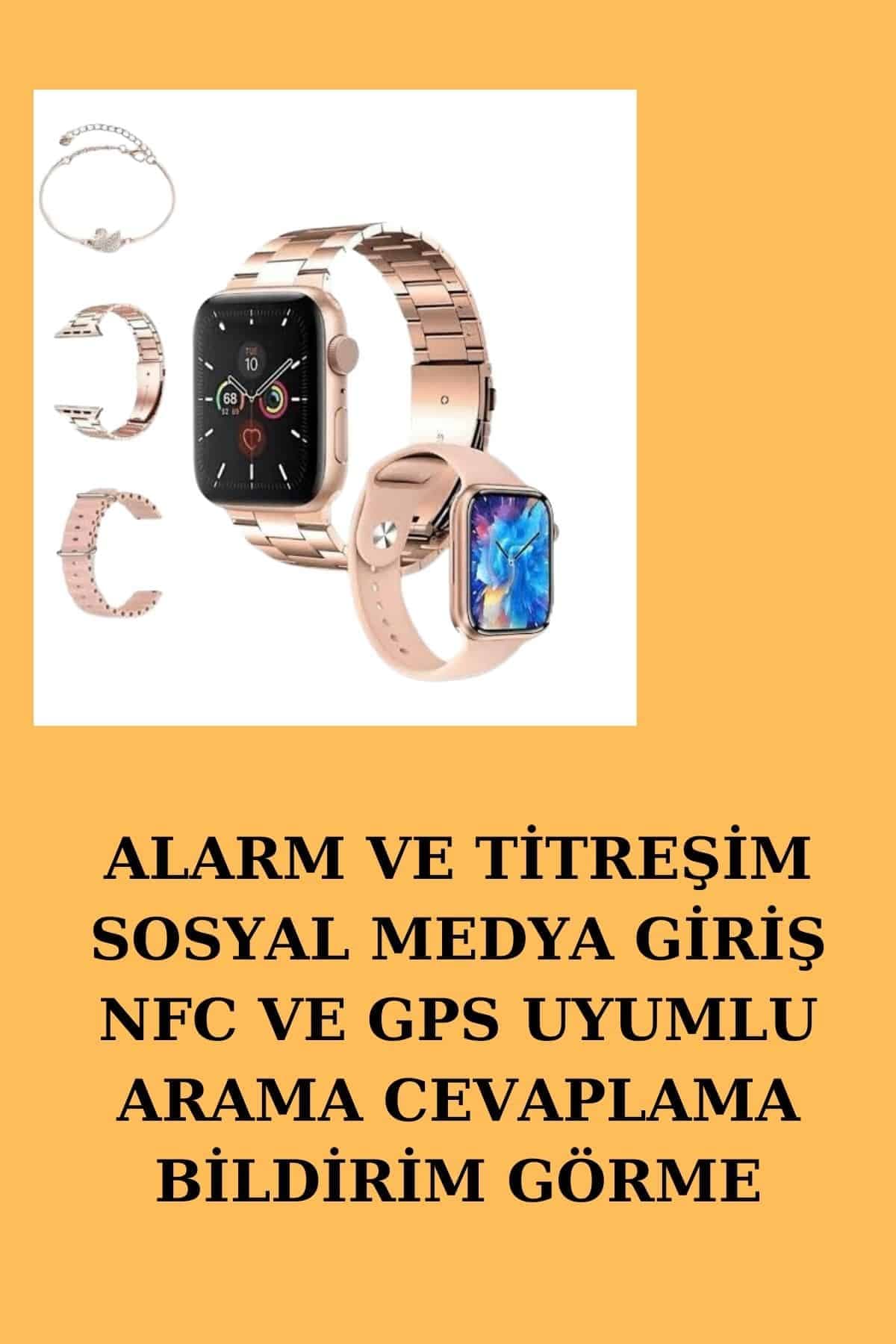 Powerbank Özellikli Bluetooth Kulaklık ve Nabız Ölçer Akıllı Saat Bileklik Hediyeli 4