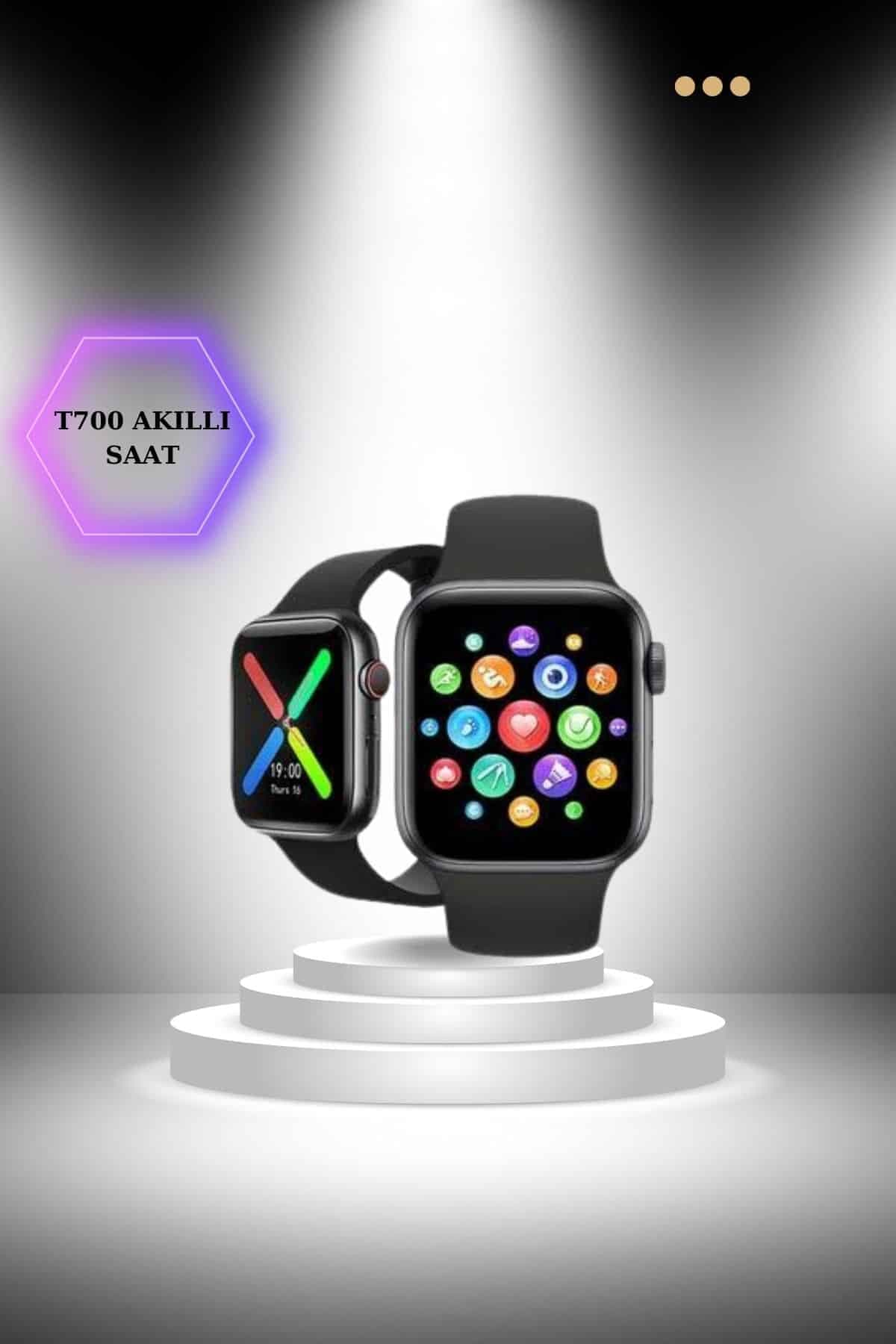 Bluetooth Bağlantılı Kablosuz Kulaklık ve Yeni Nesil Akıllı Saat 5.0 Bluetooth 6