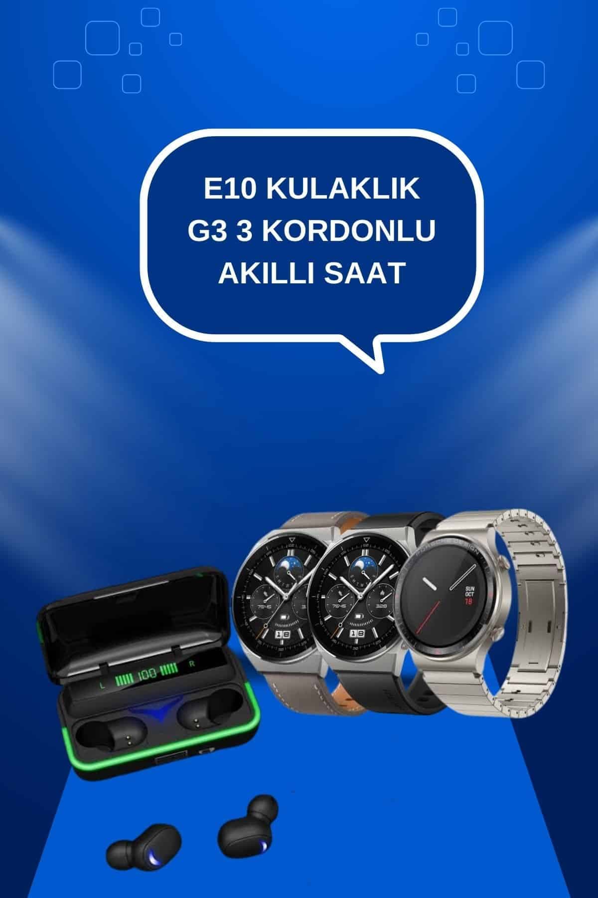 Yeni Nesil Akıllı Saat Ve Bluetooth Kulaklık Titreşim Bildirimleri Uyku Takibi 6