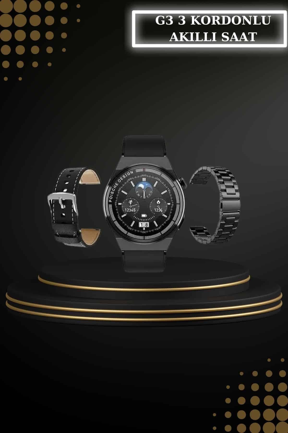 Kablosuz Bluetooth Kulaklık ve Kordon Hediyeli Akıllı Saat Nabız Ölçer Uzun Pil Ömrü 6