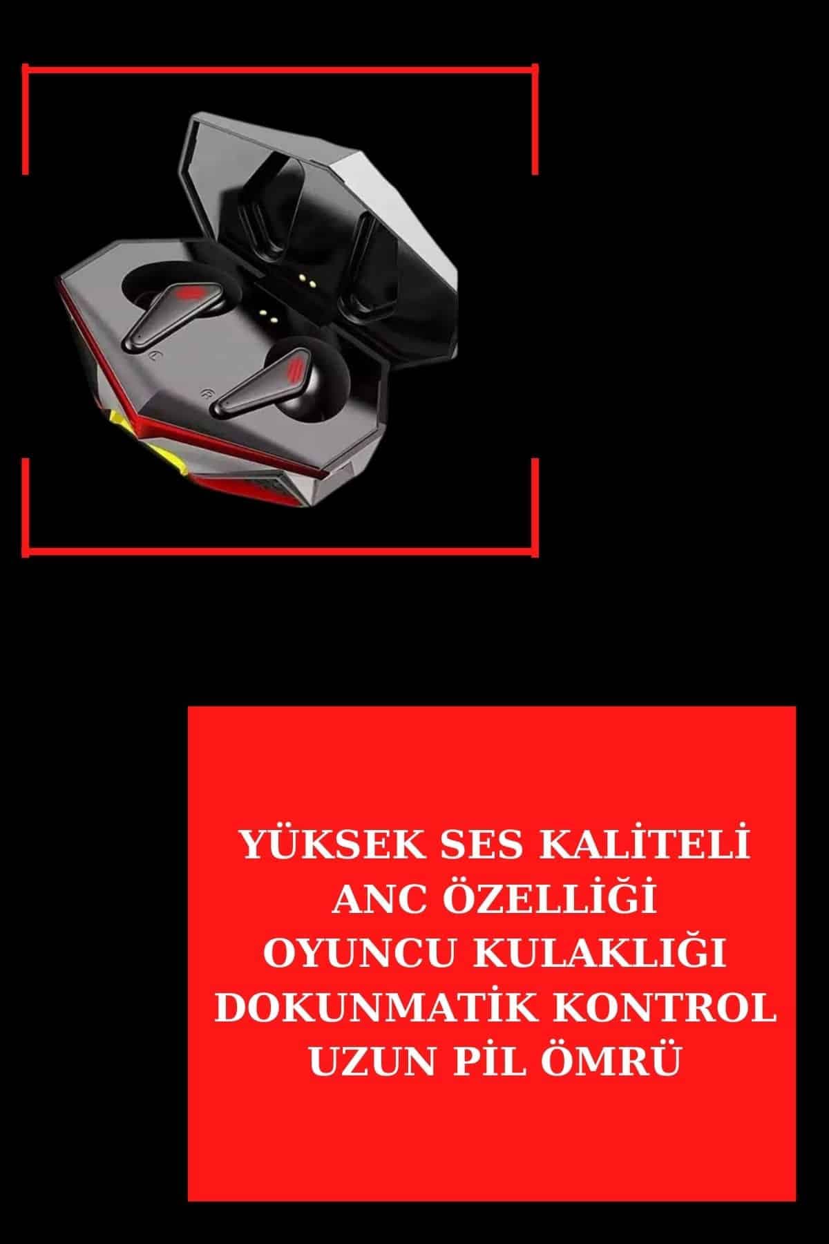 ANC Özellikli Bluetooth Kulaklık ve Amoled Ekran Akıllı Saat Uyku ve Sağlık Takibi Nabız Ölçer 5
