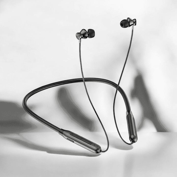 Kablolu Bluetooth Kulaklık Boyun Bantlı ANC Özelliği Yüksek Ses Kaliteli 100 saat 4