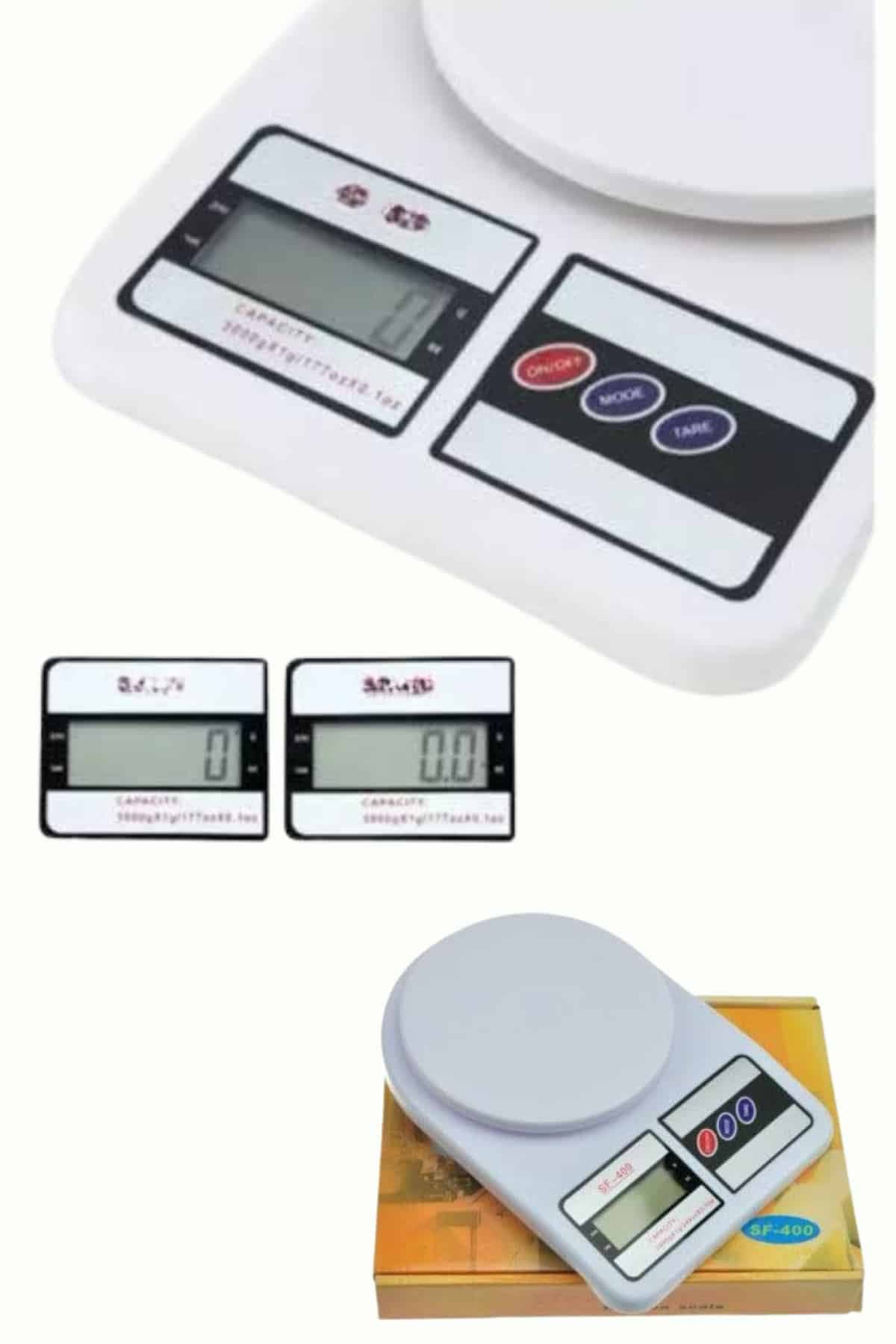 Dijital Hassas 10 Kg Mutfak terazisi tartısı LCD Ekran Mutfak Tartısı 6