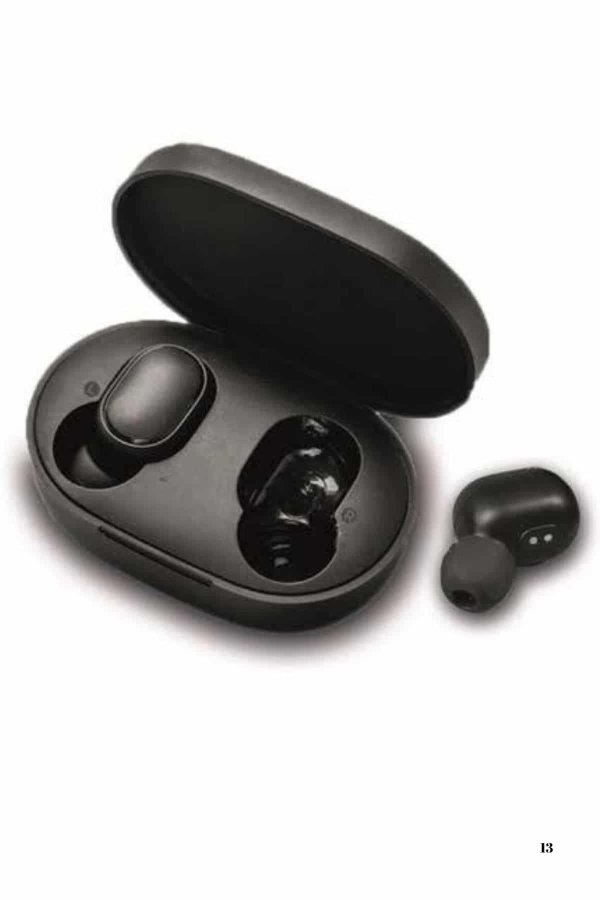 Kulaklık Dijital Göstergeli Bluetooth Bağlantılı Kablosuz Kulak İçi Mikrofonlu Dokunmatik Kontrol 4