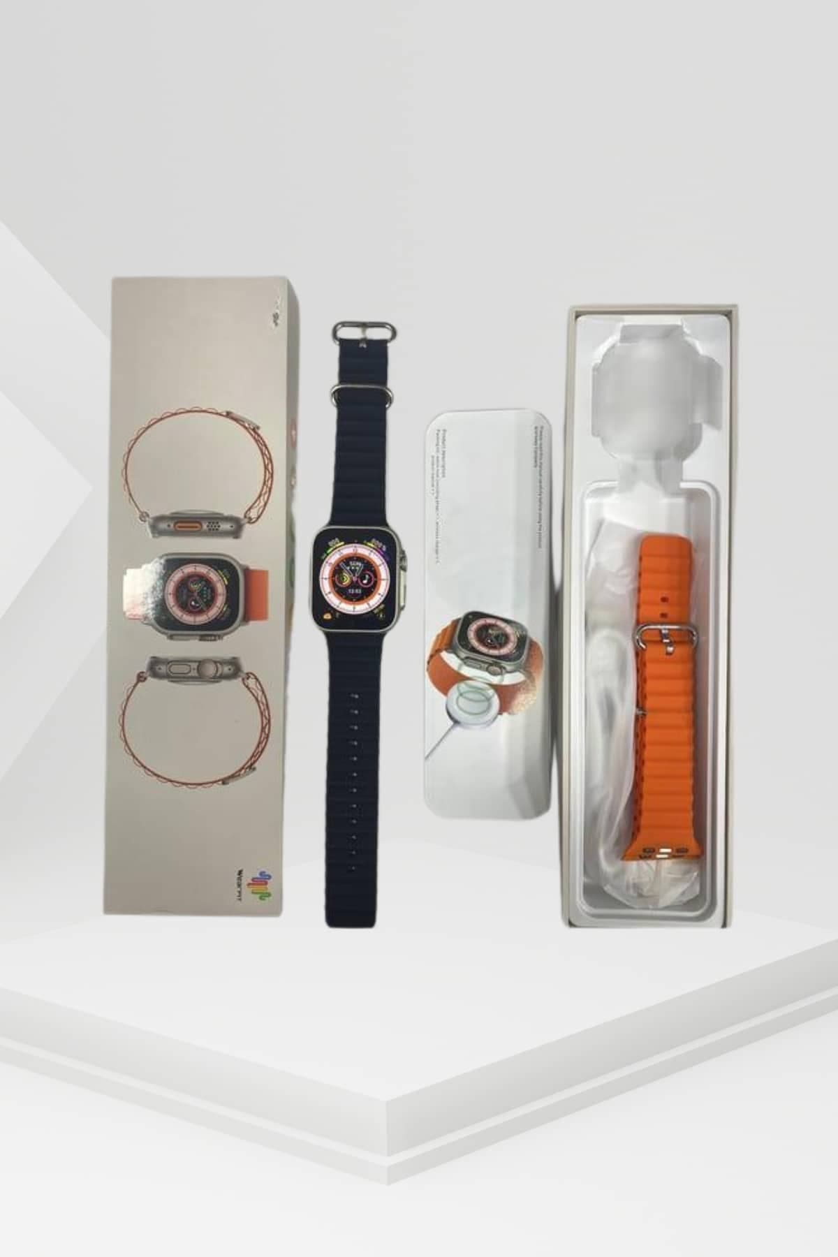 Akıllı Saat Android ve İOS Uyumlu 49 MM NFC Özelliği GPS Takibi 4