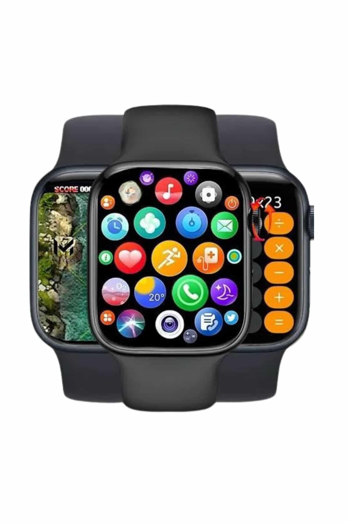 Akıllı Saat Uyku ve Sağlık Takibi Arama Cevaplama 44 MM Amoled Ekran 4