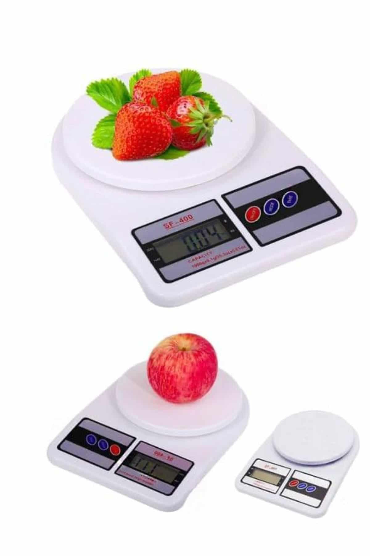 Yeni Nesil Taşınabilir Dijital Hassas Mutfak Tartısı Mutfak Terazisi Hassas Ölçüm 10 Kg 5