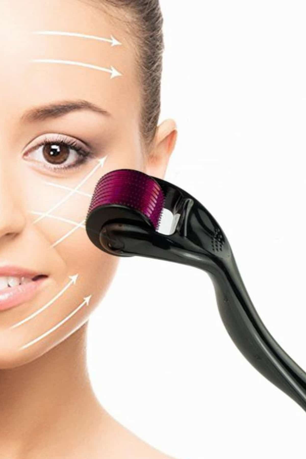 Derma Roller Titanyum Uçlu 540 İğneli 1 Mm Saç Sakal Çıkarma Ve Cilt Bakım Masaj Aleti 5