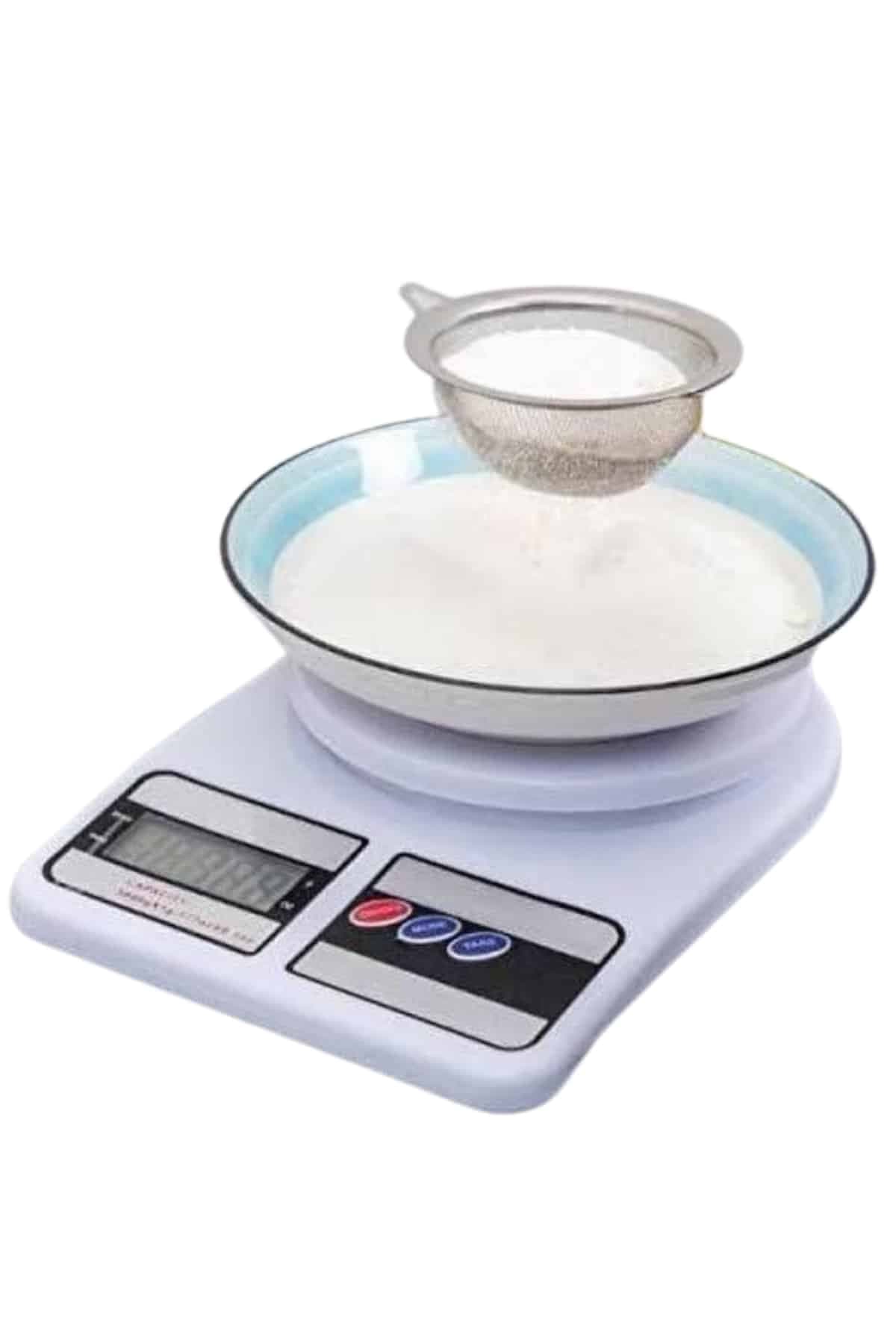 Yeni Nesil Taşınabilir Dijital Hassas Mutfak Tartısı Mutfak Terazisi Hassas Ölçüm 10 Kg 6