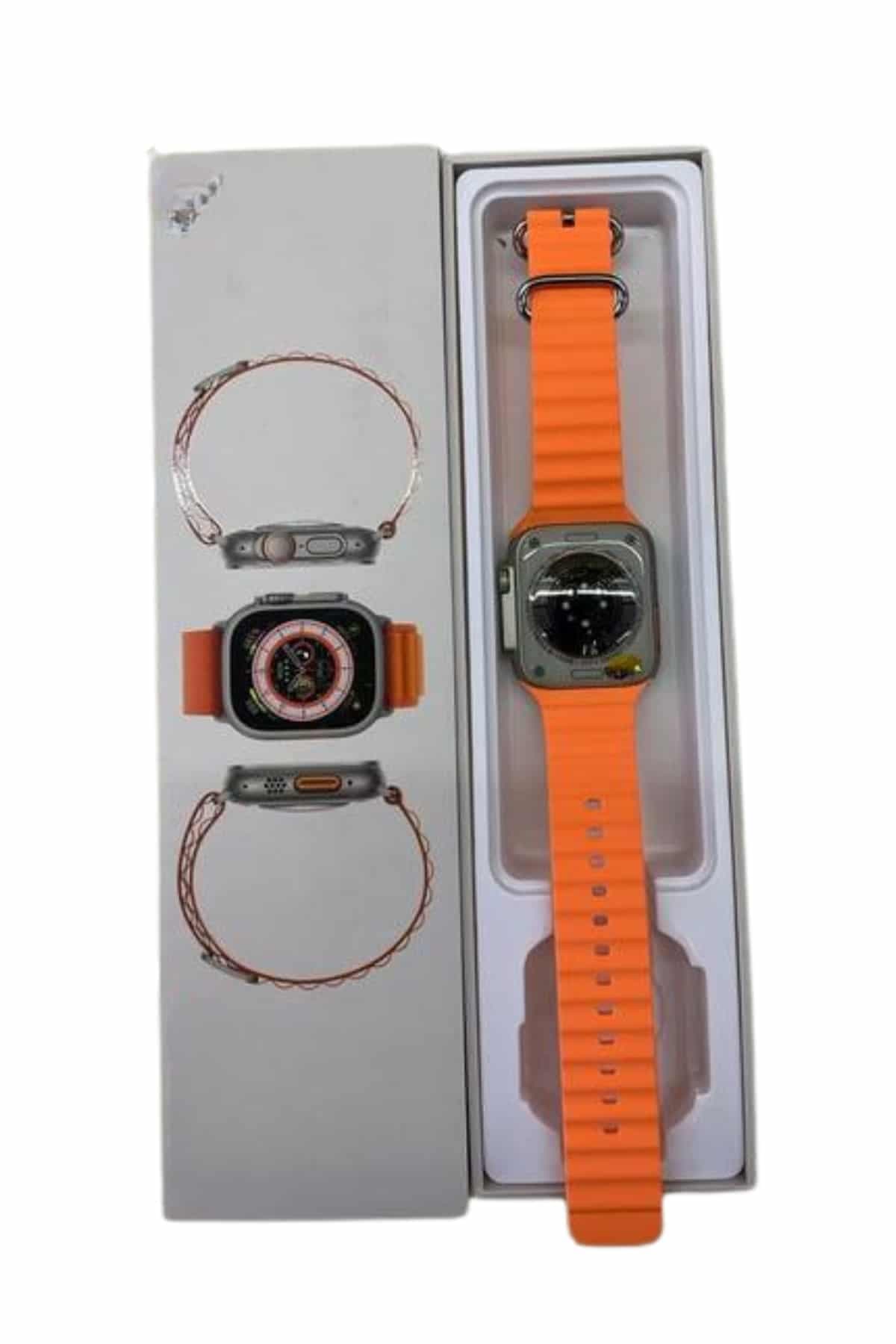 Akıllı Saat Android ve İOS Uyumlu 49 MM NFC Özelliği GPS Takibi 6