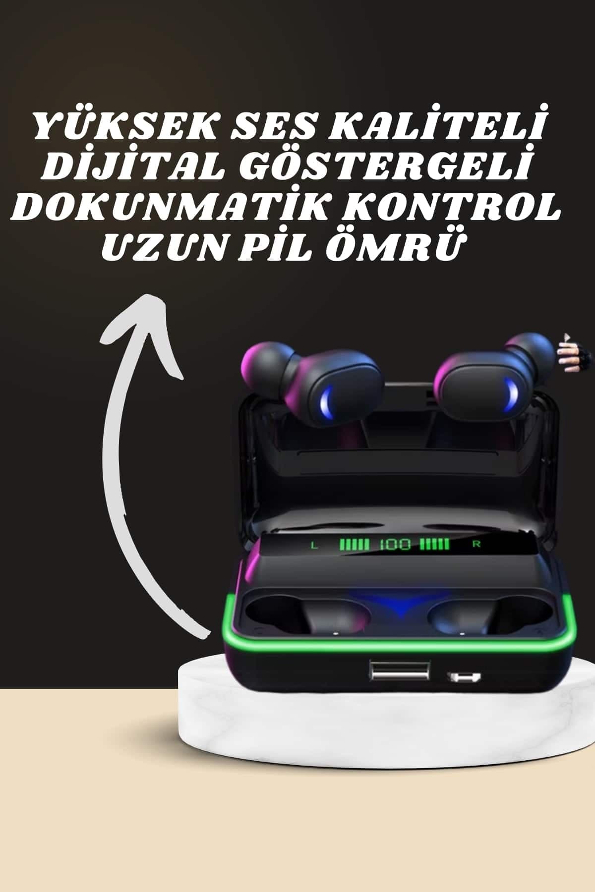 Yeni Nesil Akıllı Saat ve Bluetooth Kulaklık Kampanyası Android Ve İOS Uyumlu Uyku ve Sağlık Takibi 3