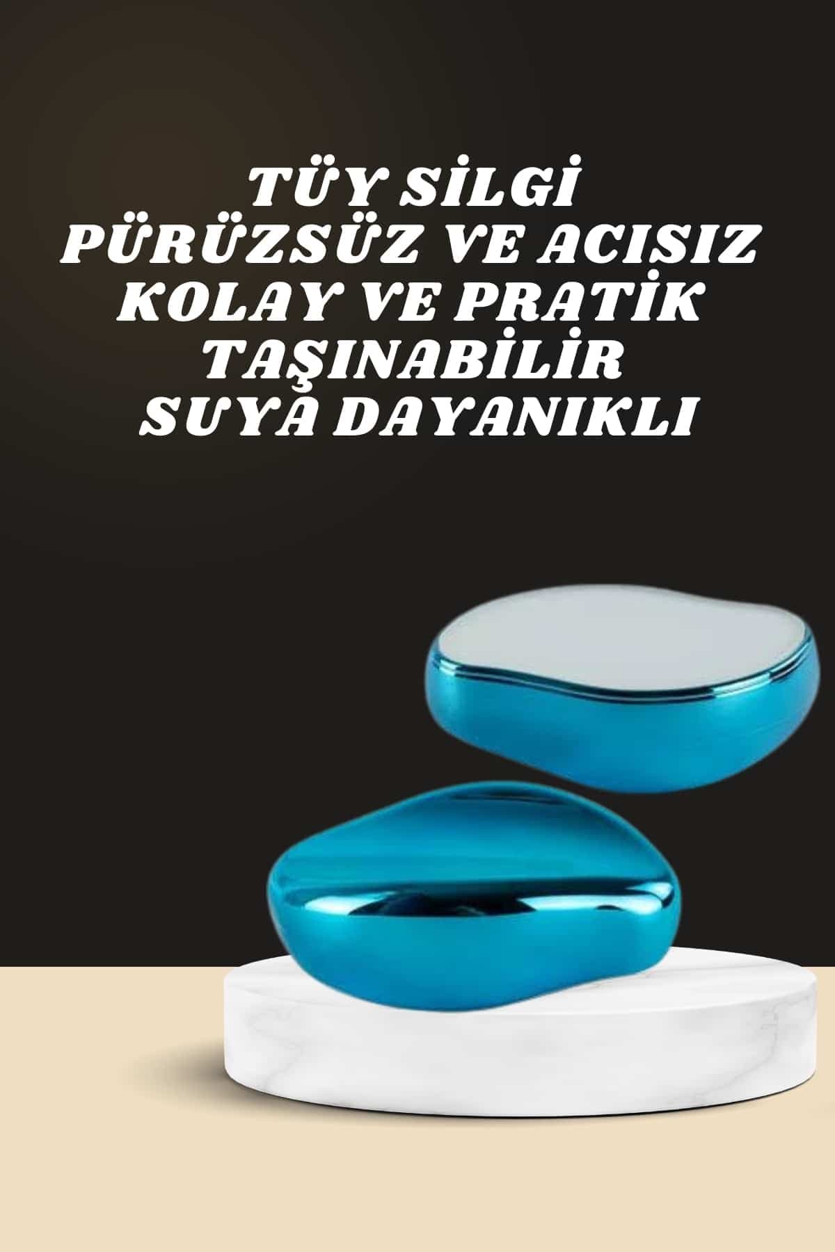 Crystal Eraser Epilasyon Aleti ve Titreşimli Yüz Temizleme Masaj Aleti 3
