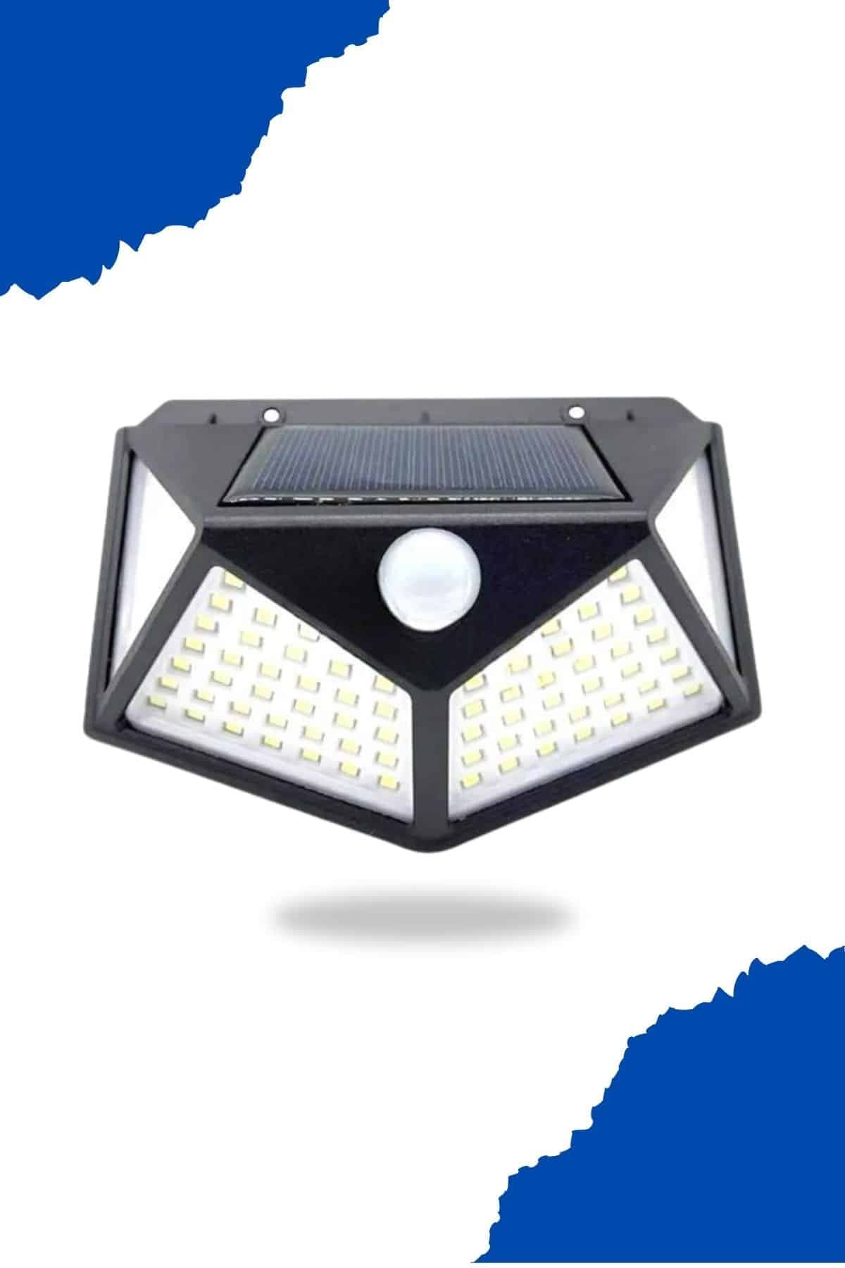 Güneş Enerjili Bahçe Lambası 100 Led Bahçe Lambası Bahçe Aydınlatma 3