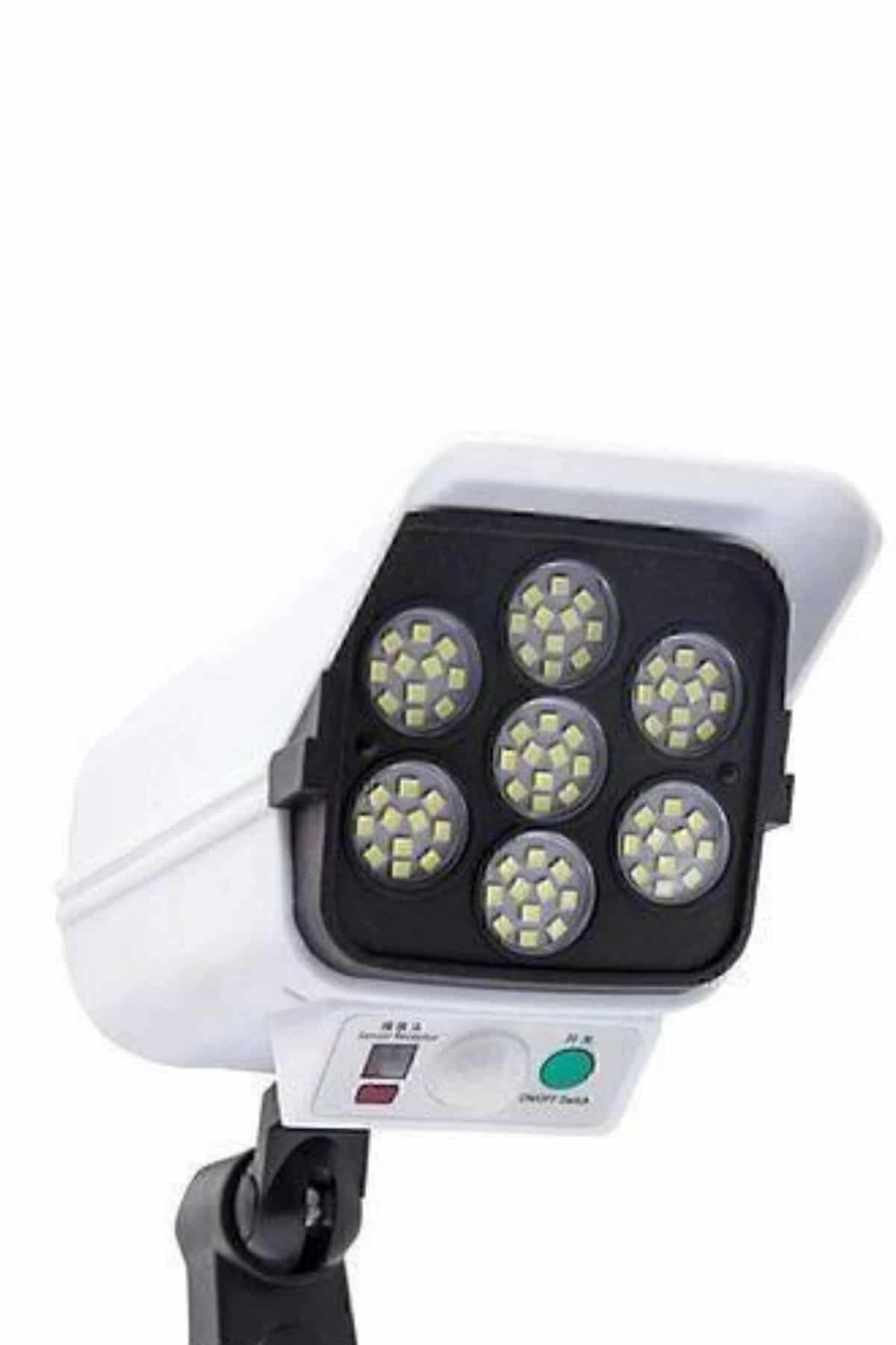 Kamera Görünümlü Led Lamba Dönebilen Bahçe Aydınlatması Duvar Lambası 3