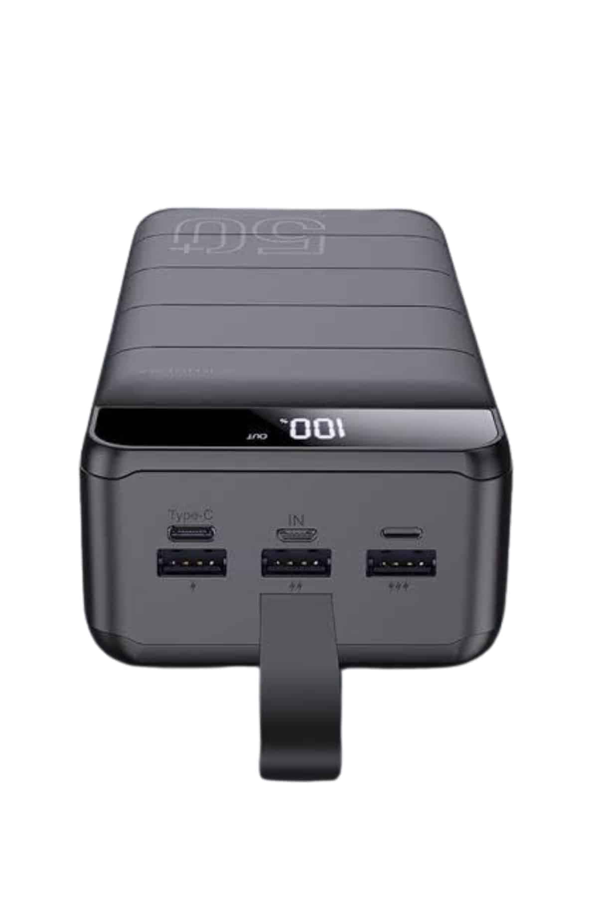 Powerbank Çoklu Şarj Girişi 50.000 Mah Taşınabilir Dijital Göstergeli 3
