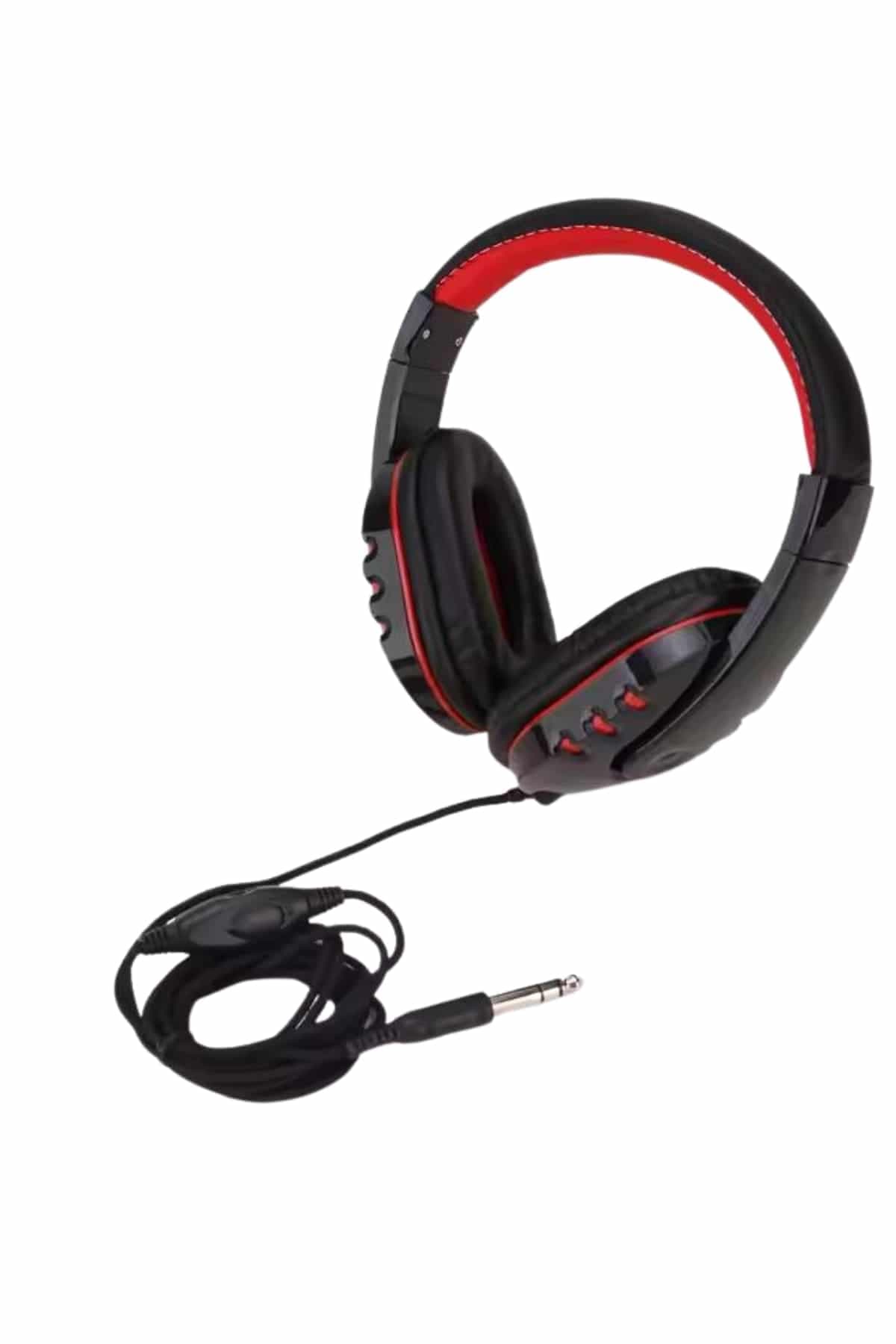 Oyuncu Kulaklığı Kulak Üstü Kablolu Stereo Mikrofonlu Yumuşak Kulak Yastığı 4