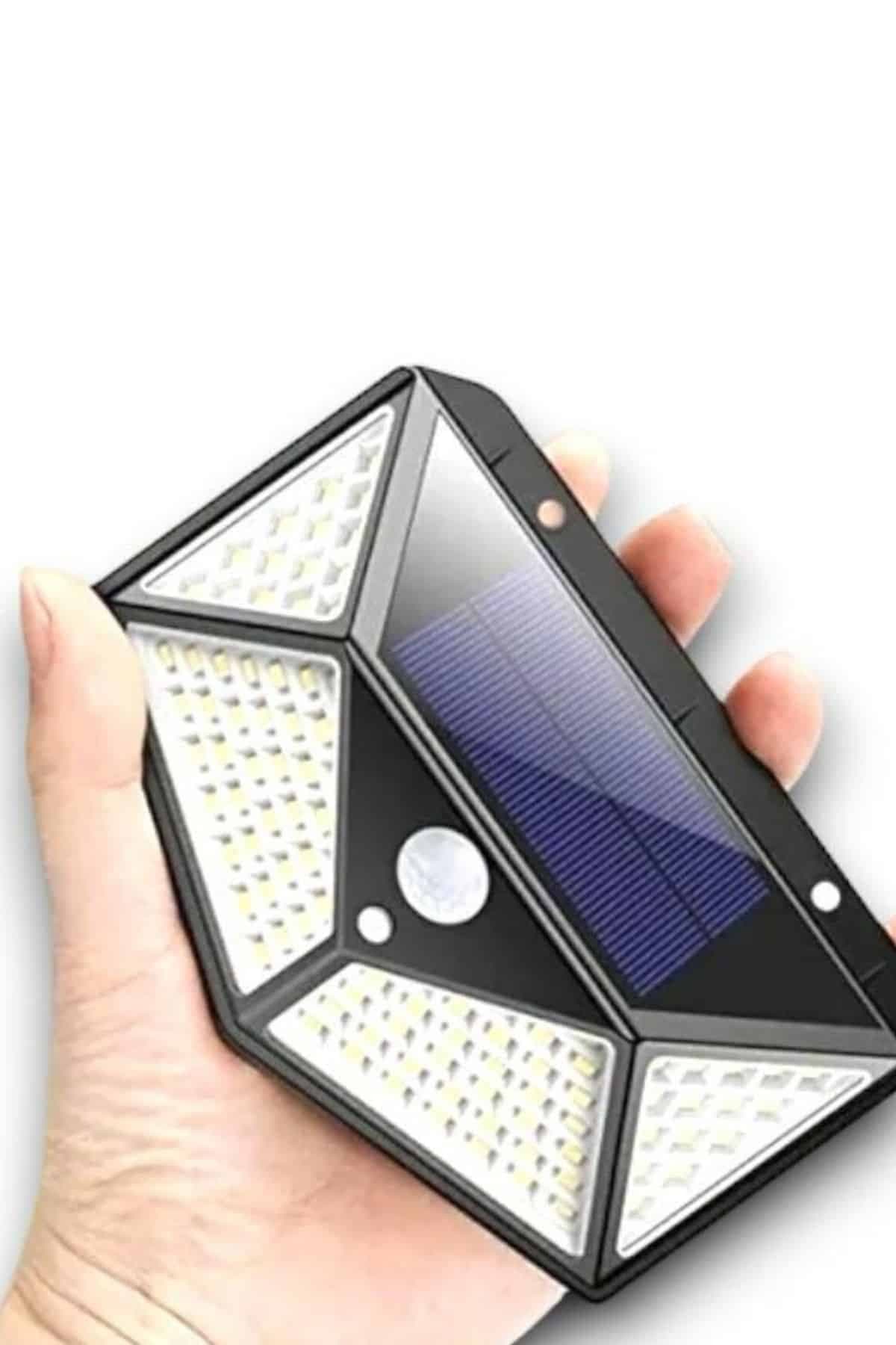 Güneş Enerjili Bahçe Lambası 100 Led Bahçe Lambası Bahçe Aydınlatma 4