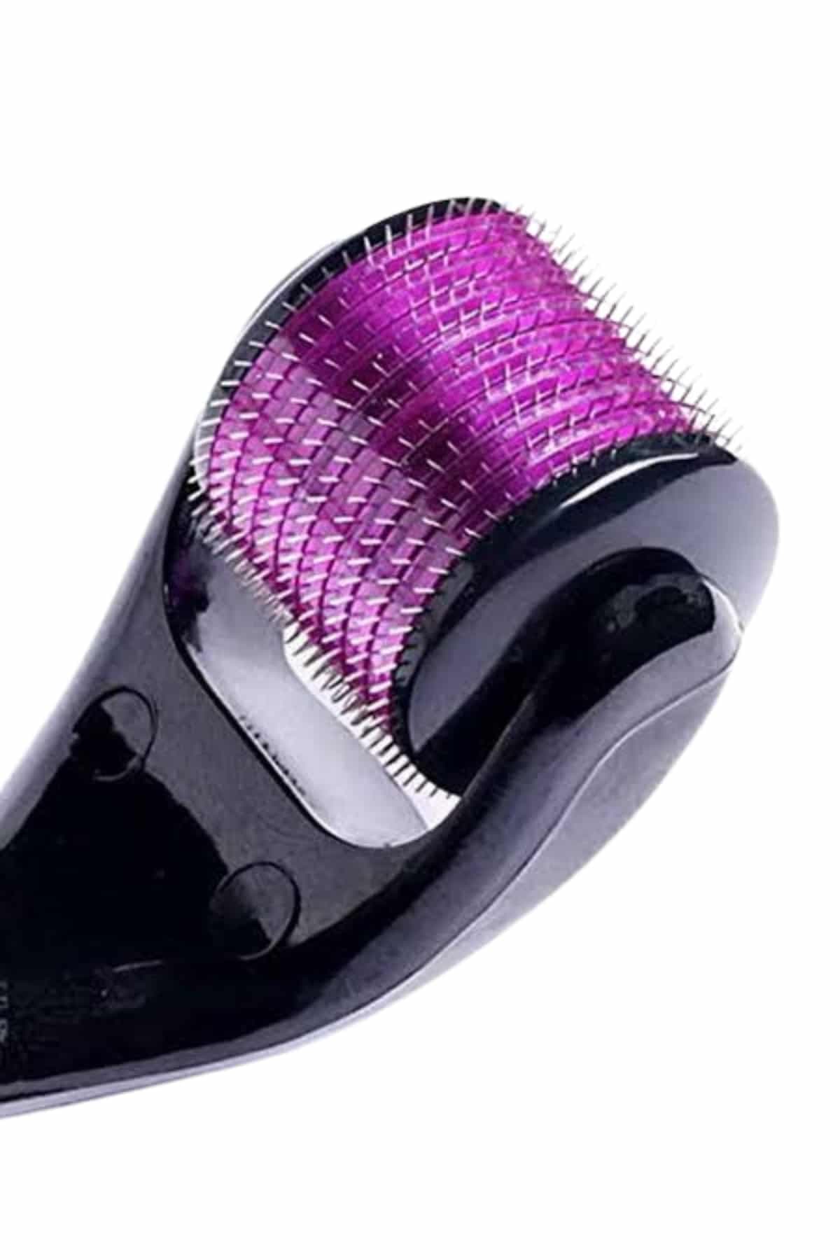 Saç Çıkarma Tarağı Dermaroller 540 Iğneli Roller 1 Mm Iğne Cilt Yüz Yenileme Bakım Seti 6