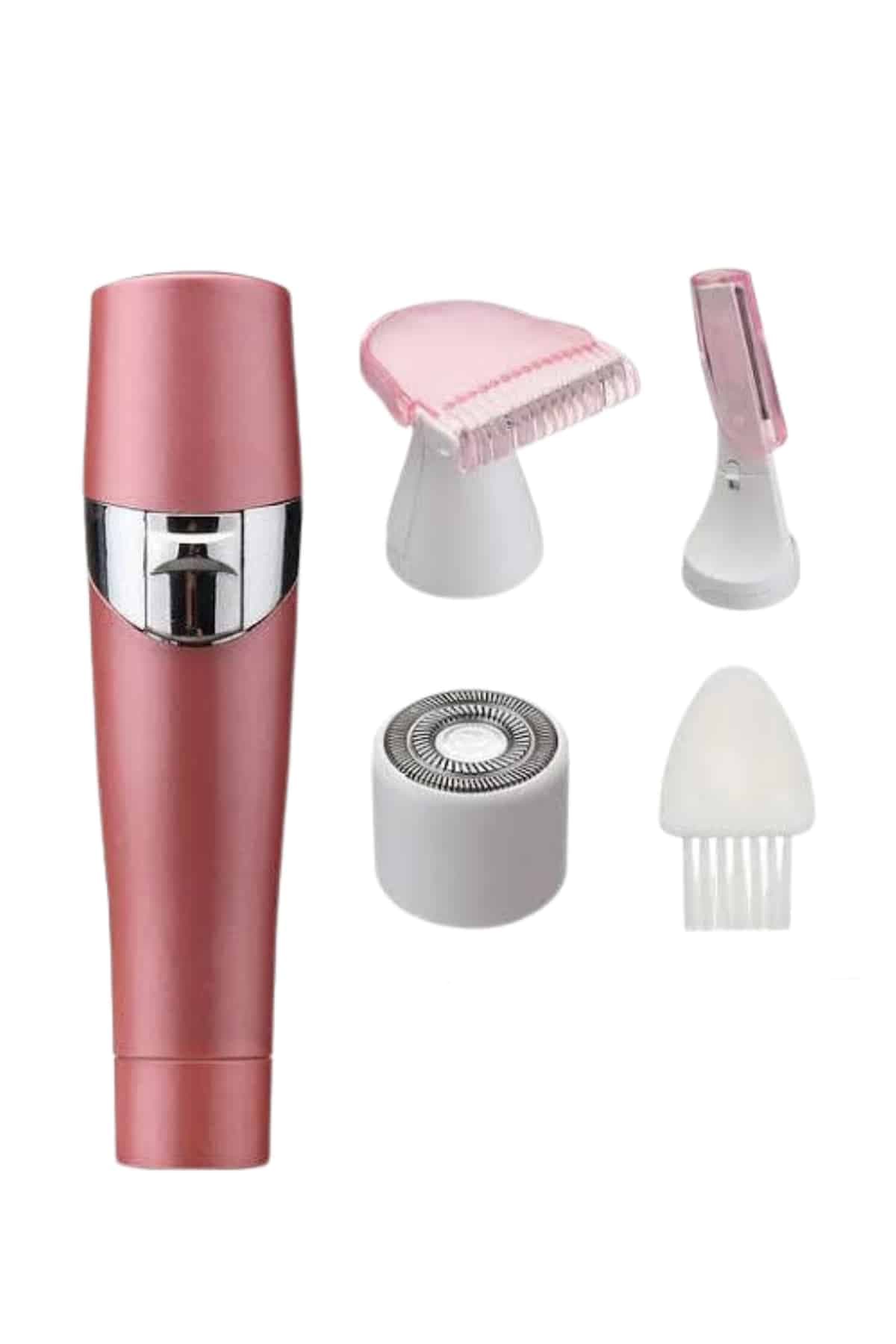 Yüz, Kaş ve Tüm Vücut Epilasyon Aleti3 Başlıklı Epilatör Tüm Cilt Tiplerine Uygun 3