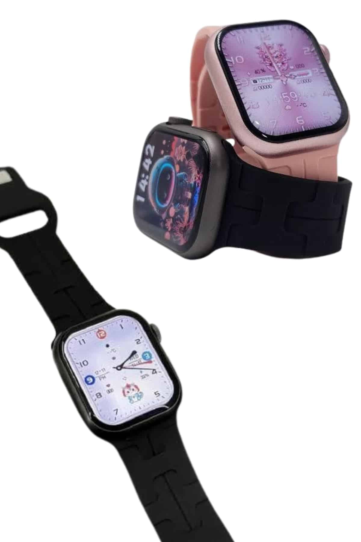 Yeni Nesil Akıllı Saat Amoled Ekran Yüksek Çözünürlüklü 41 mm Kasa 4