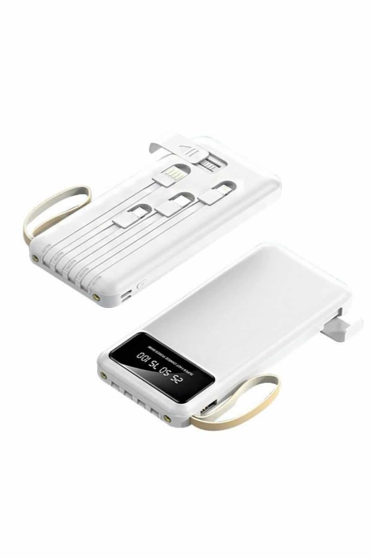 Powerbank Şarj Cihazı 4 Çıkışlı 20.000 MAH Powerbank Taşınabilir Çoklu Giriş 4