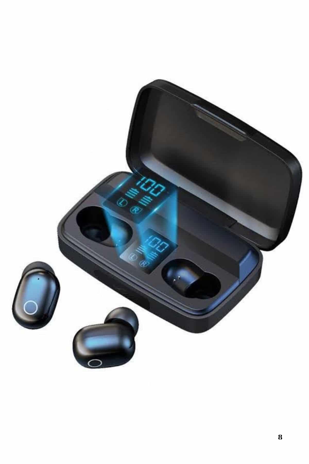 2025 Yeni Model Bluetooth Kulaklık Stereo TWS Kulaklık 5.0 Bluetooth Yüksek Ses Kaliteli 4