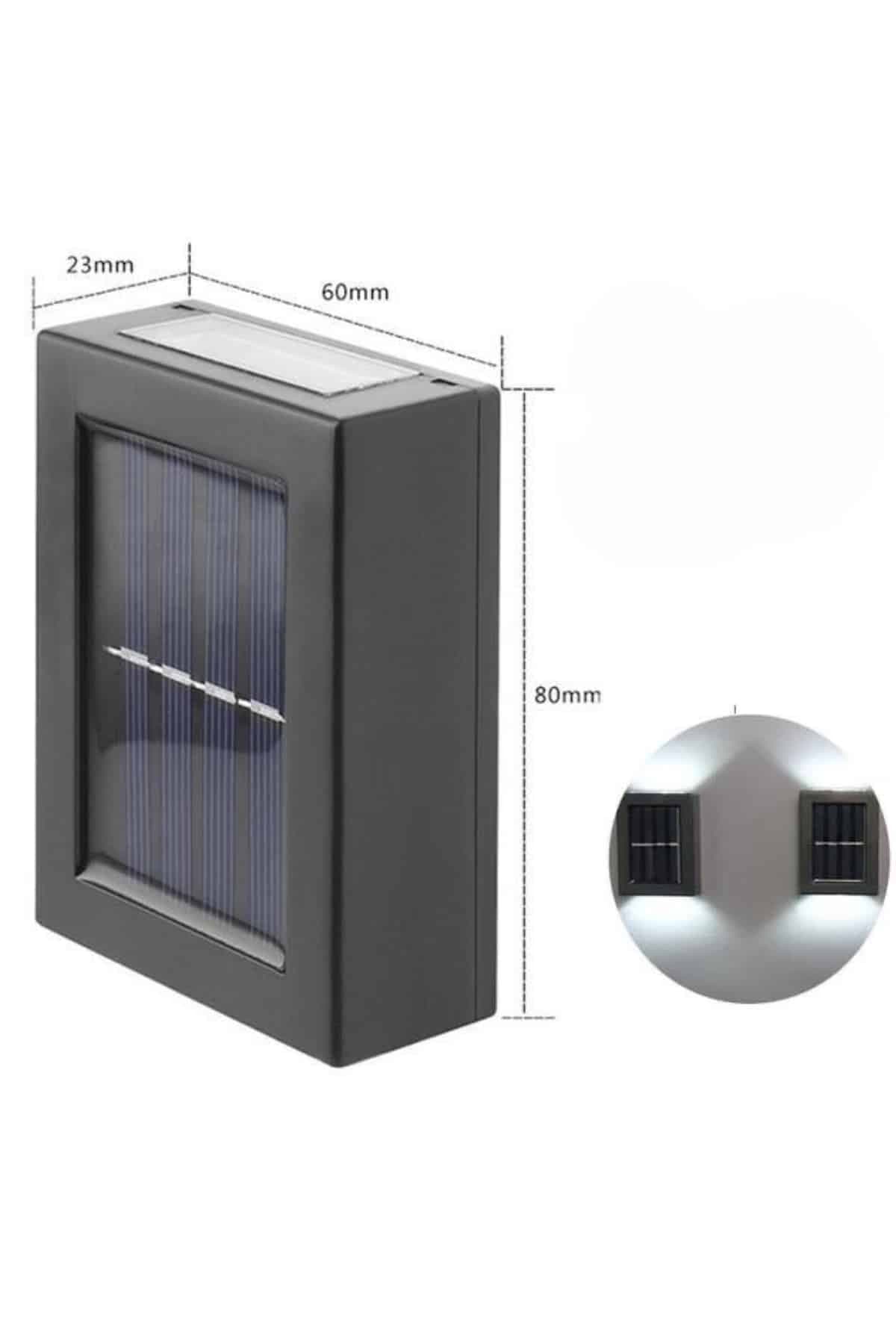 Bahçe Aydınlatması Solar Güneş Enerjili Dekoratik Led Işıklı Lamba 4
