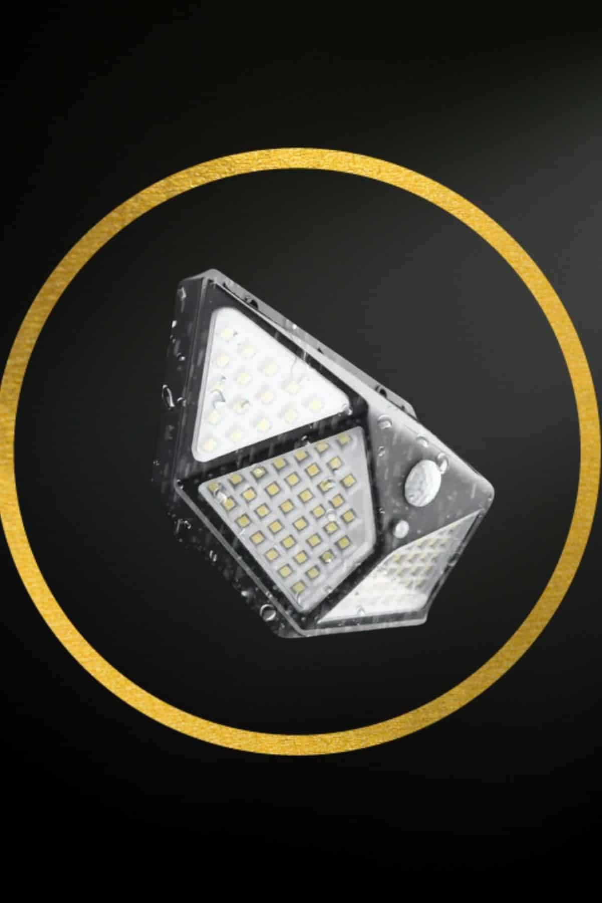 Bahçe Lambası Bahçe Aydınlatma Sensörlü Suya Dayanıklı 100 Led 5