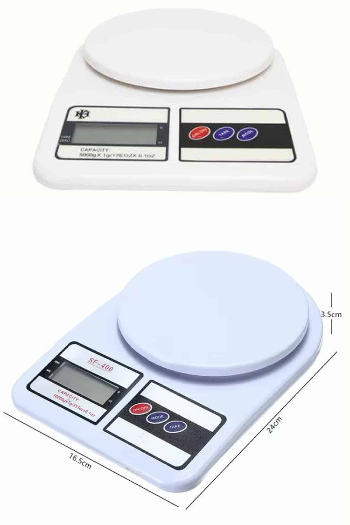 Dijital Hassas 10 Kg Mutfak terazisi tartısı LCD Ekran Mutfak Tartısı 5