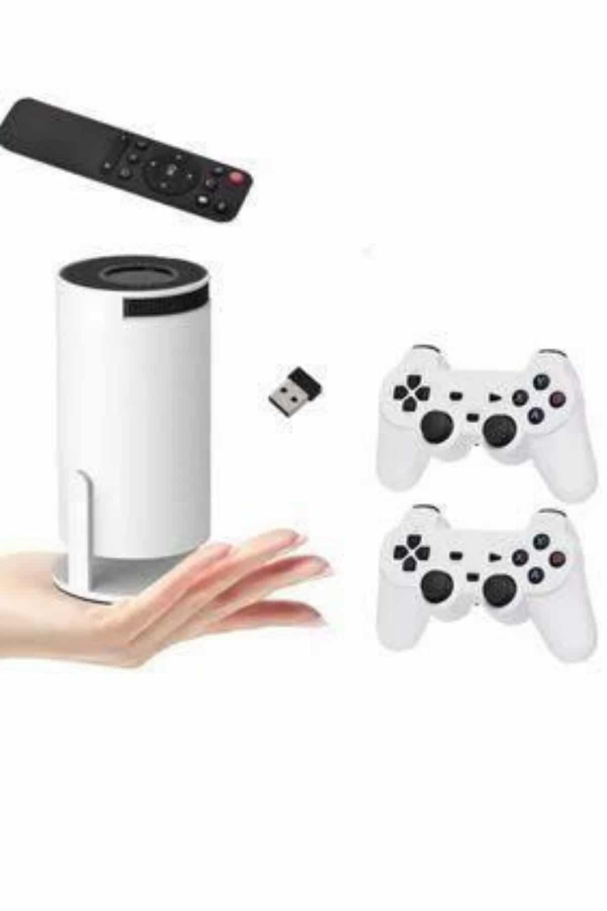 Taşınabilir Android Projeksiyon Ayaklı Çift Kollu 4K Çözünürlüklü Sinema Projeksiyonu 5