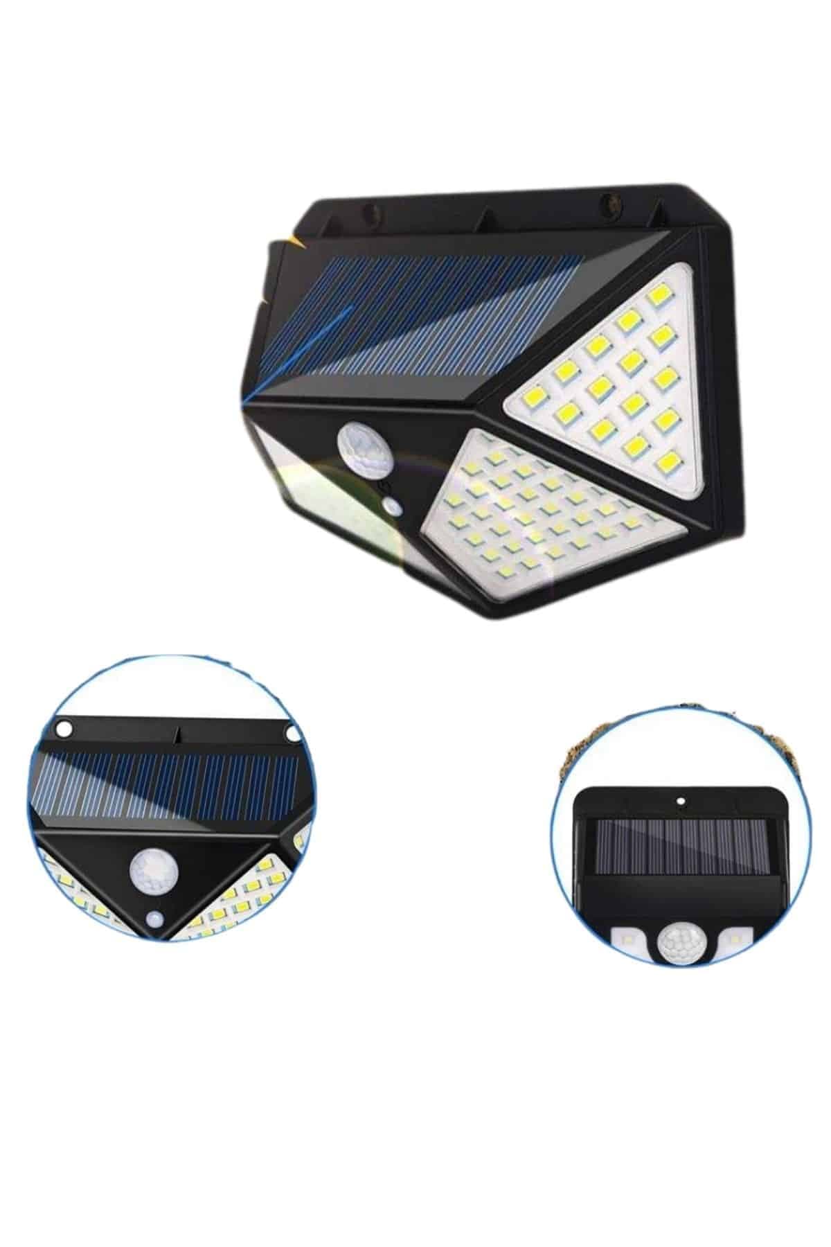 Bahçe Lambası Bahçe Aydınlatma Sensörlü Suya Dayanıklı 100 Led 6