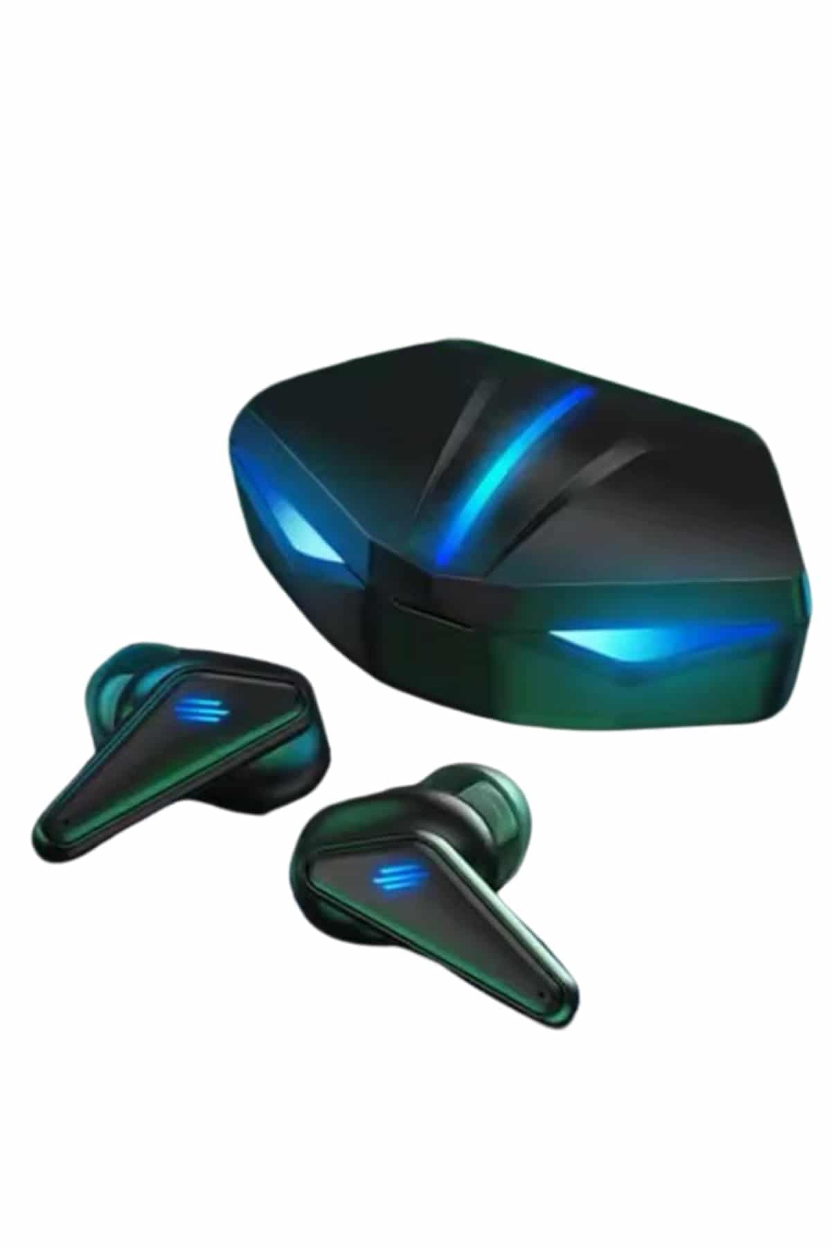 Bluetooth Kulaklık Oyuncu Kulaklığı RGB Işıklı Oyunlarda Düşük Gecikme 6