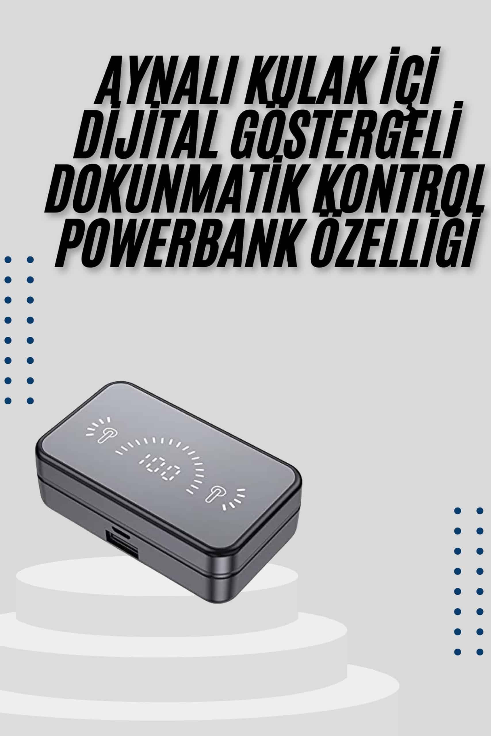 İos Android Uyumlu Bluetooth Kulaklık Kablosuz Kulaklık Yüksek Basslı 3