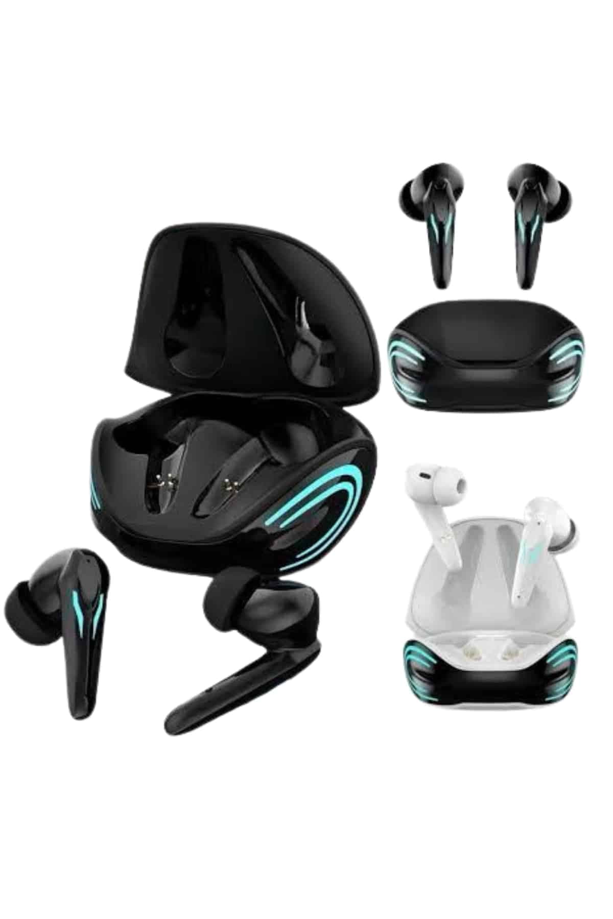 Oyuncu Kulaklığı Mikrofonlu Gürültü Engelleme Gecikme Önleyici Bluetooth Kulaklık 6